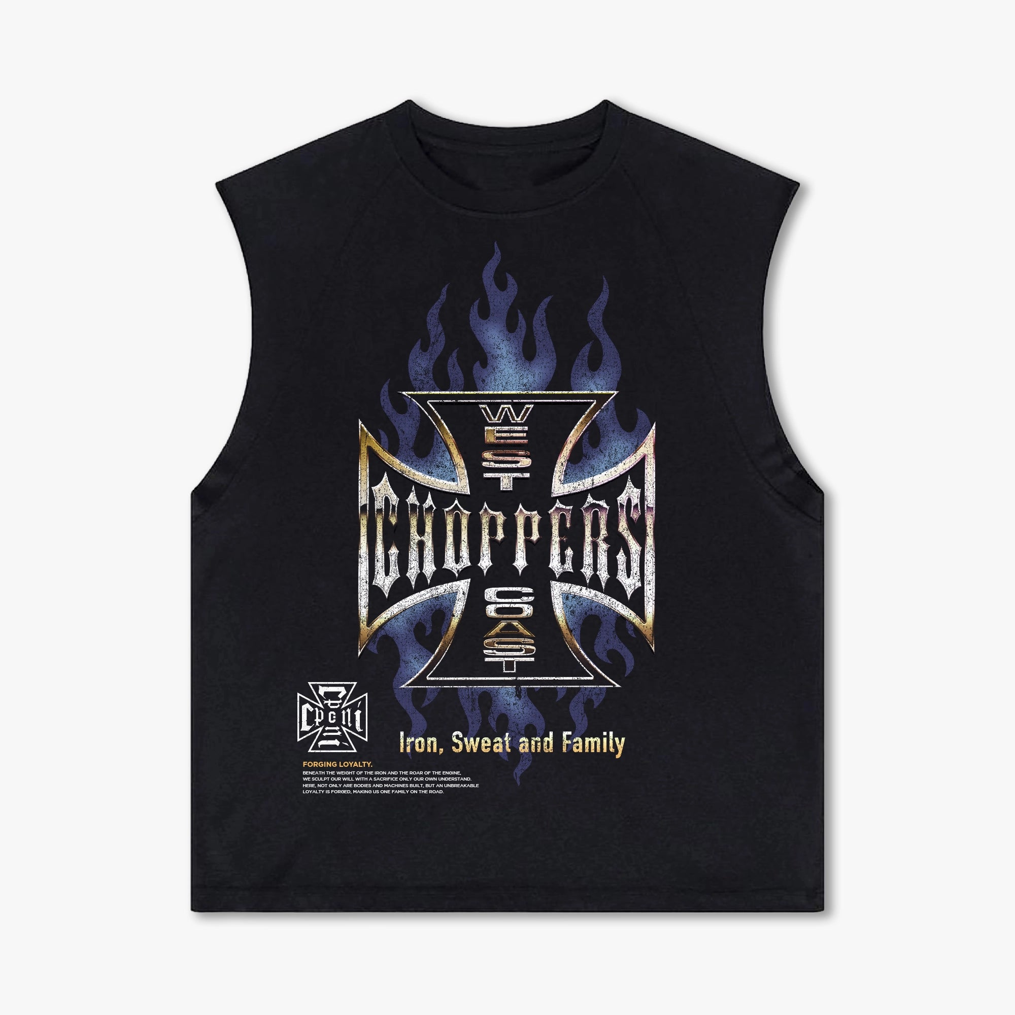 FLAMES SLEEVELES