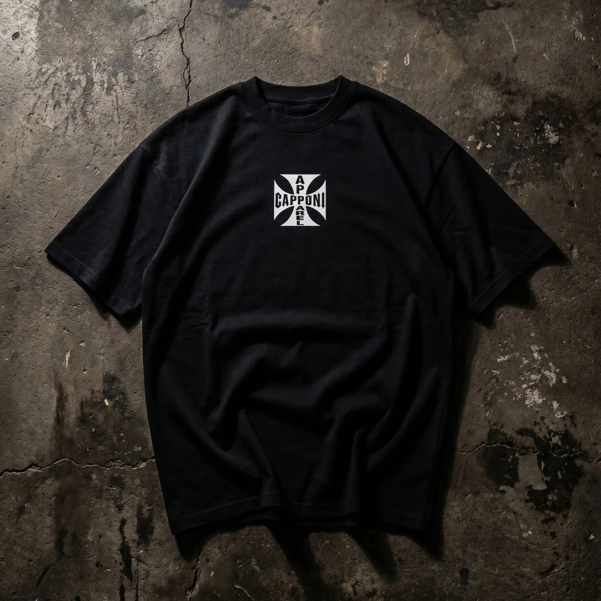 CAMISETA CRUZ NEGRA