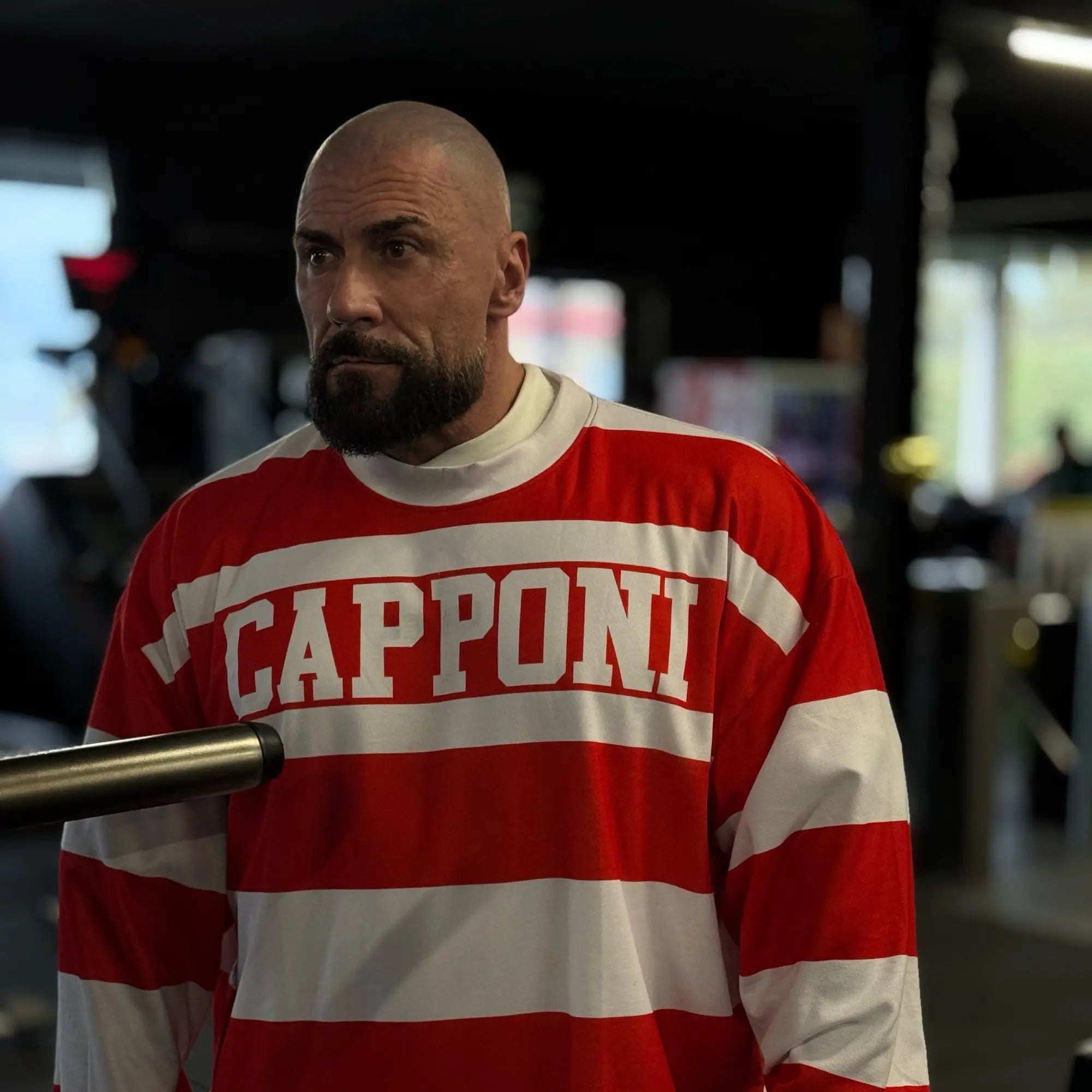 RED STRAPS LONGSLEEVE