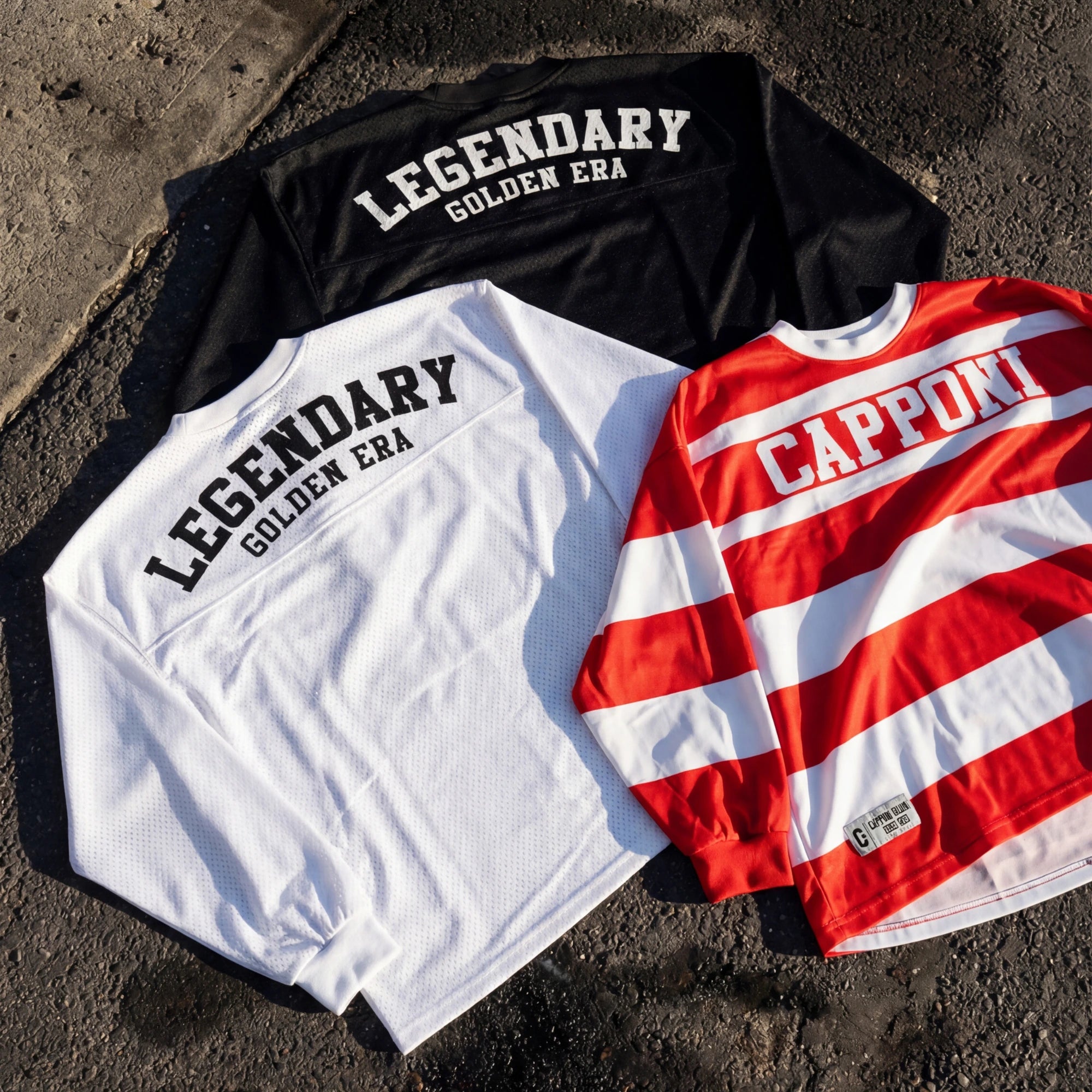 RED STRAPS LONGSLEEVE