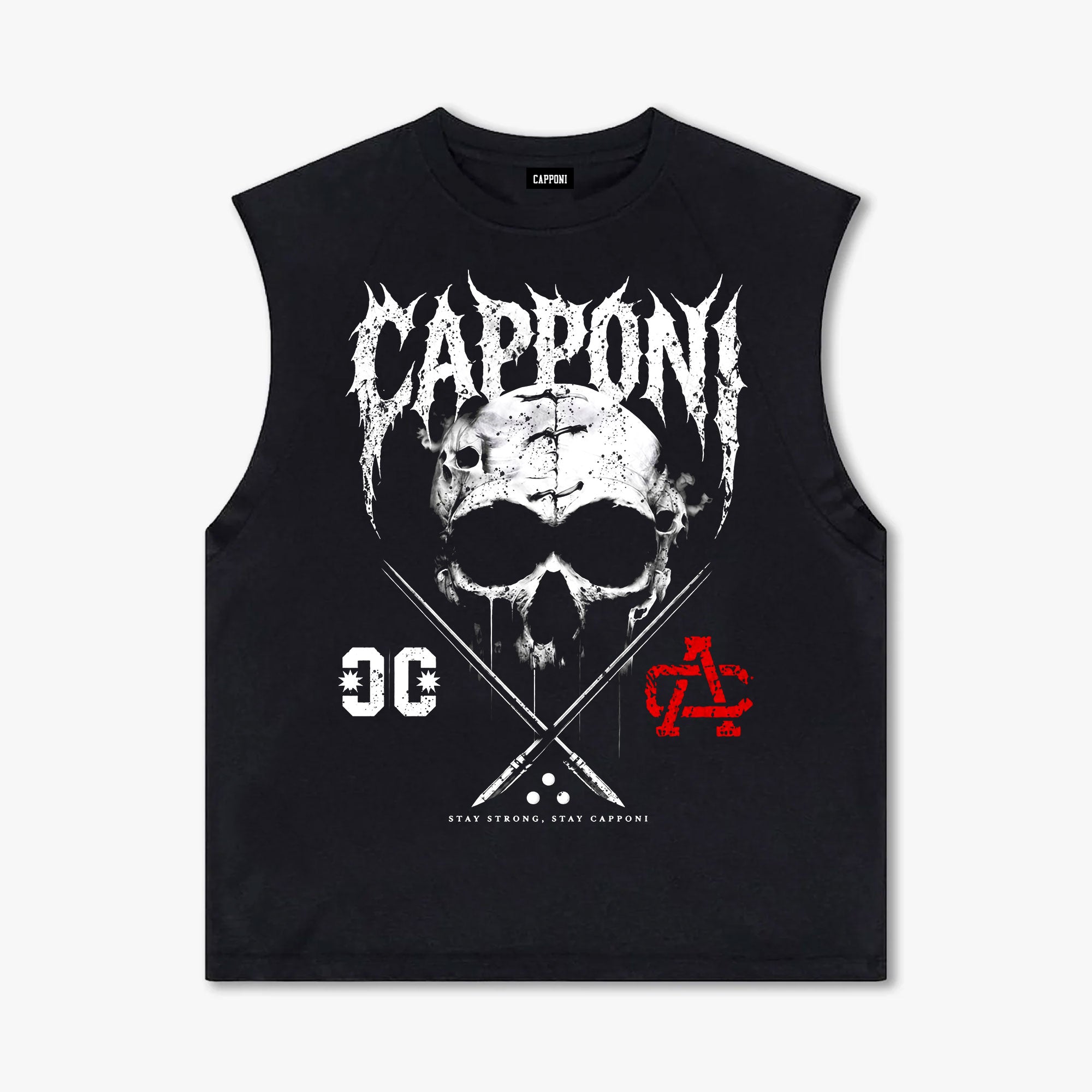 BLACK CALAVERA TIRANTES