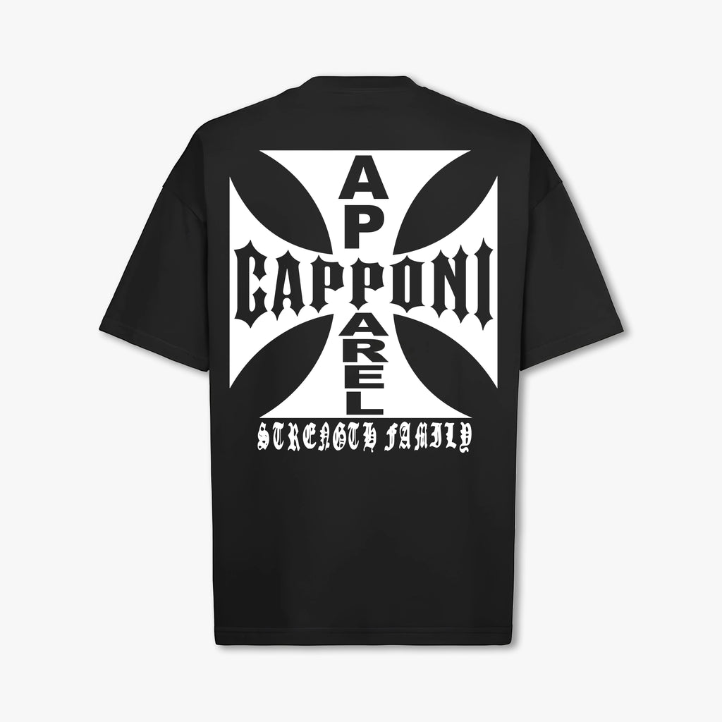 CAMISETA CRUZ NEGRA