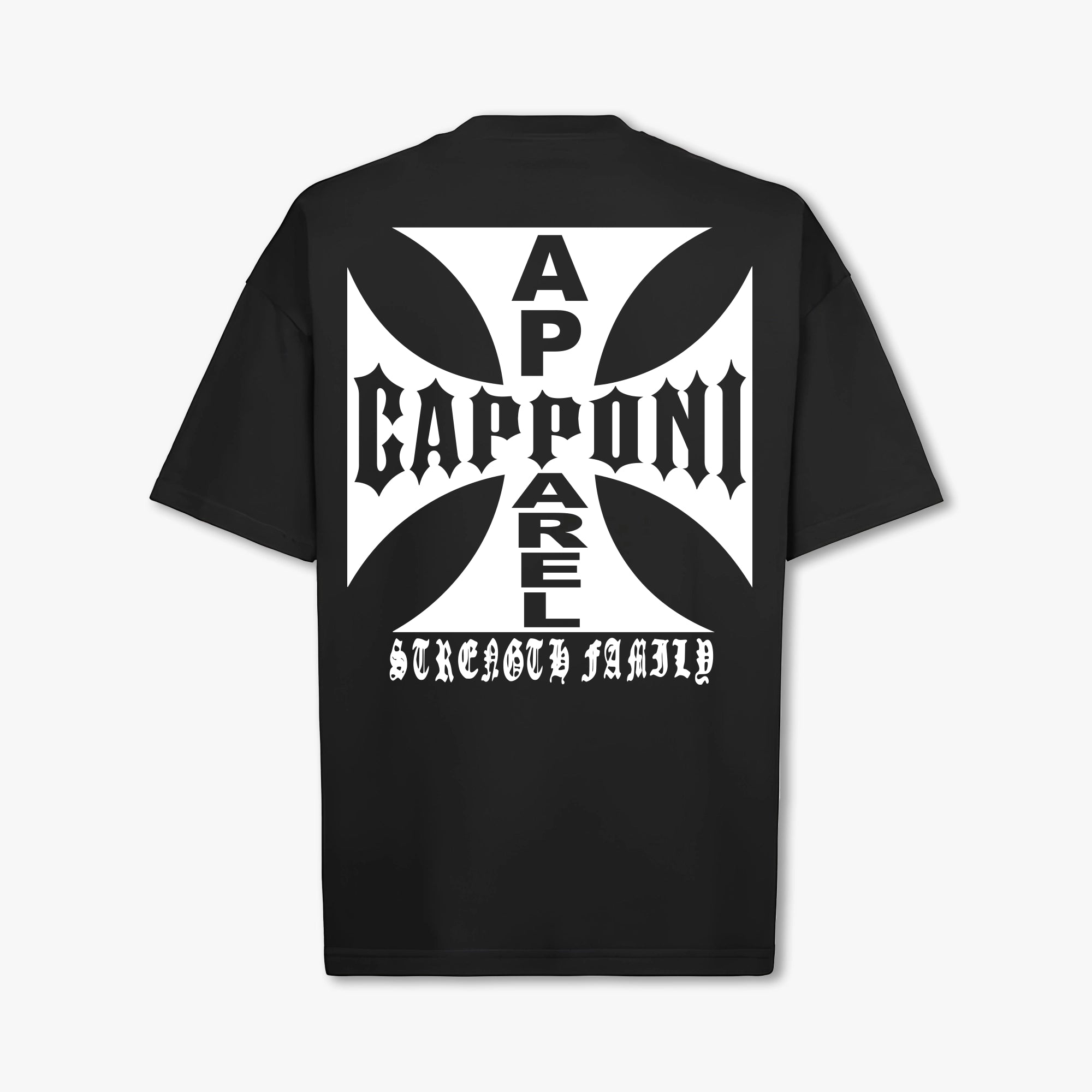 CAMISETA CRUZ NEGRA