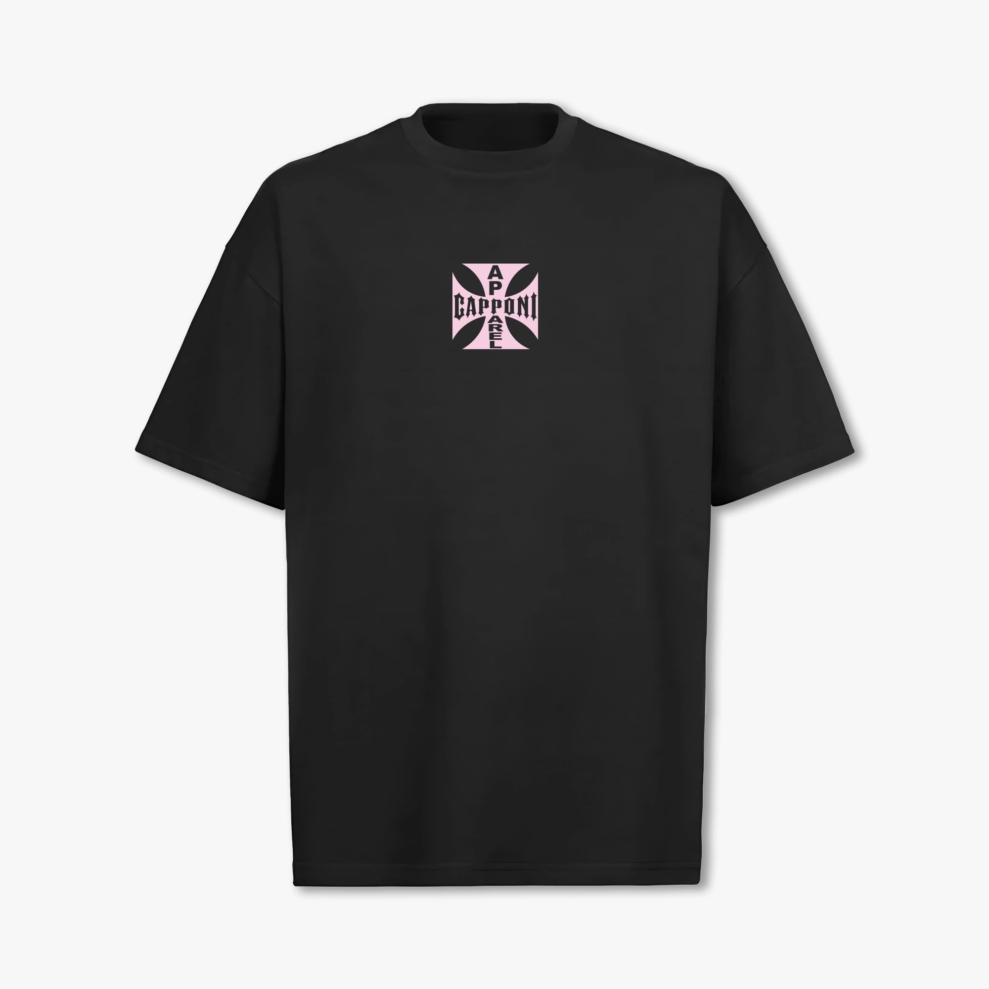 Cross Black with pink
