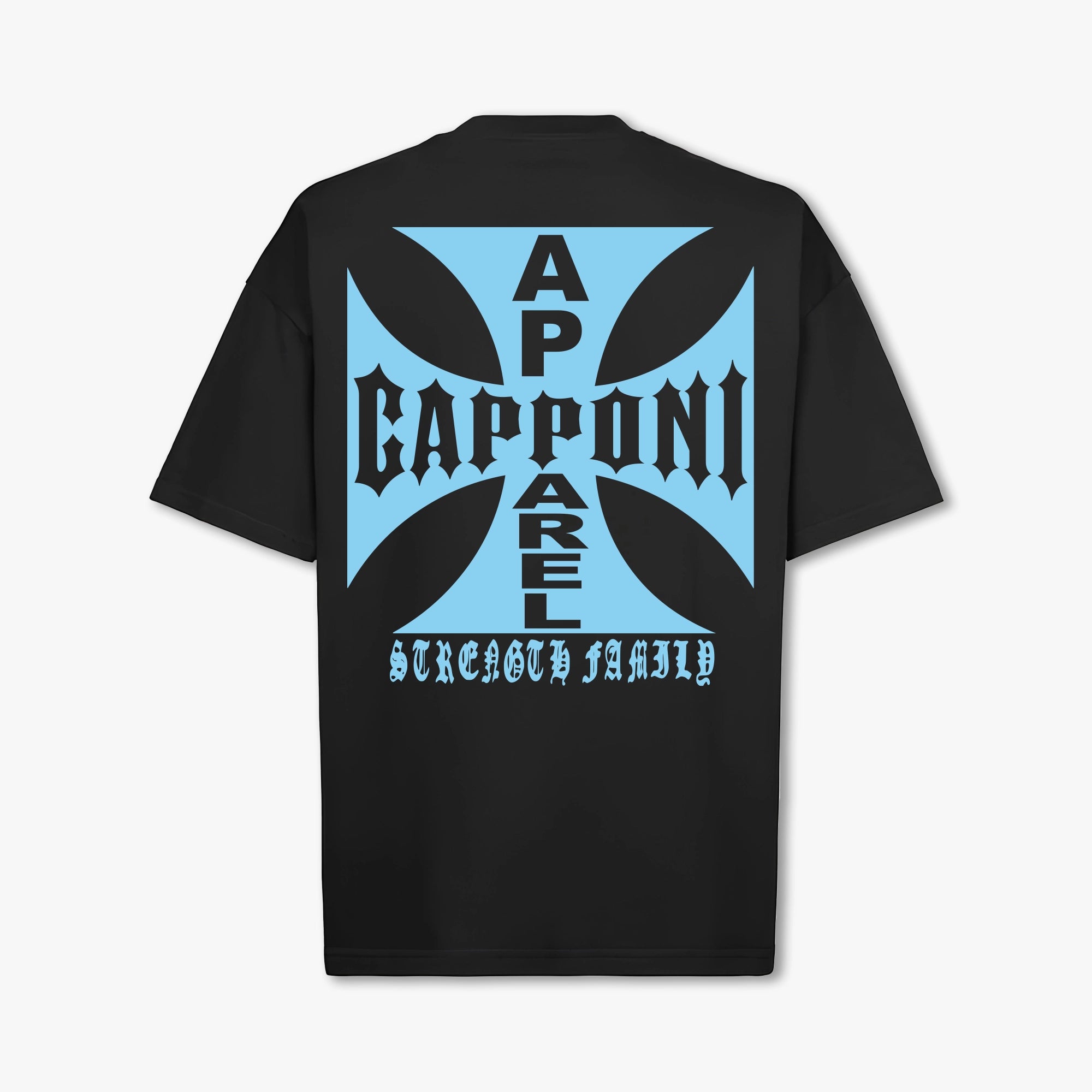 Cross Black with Blue