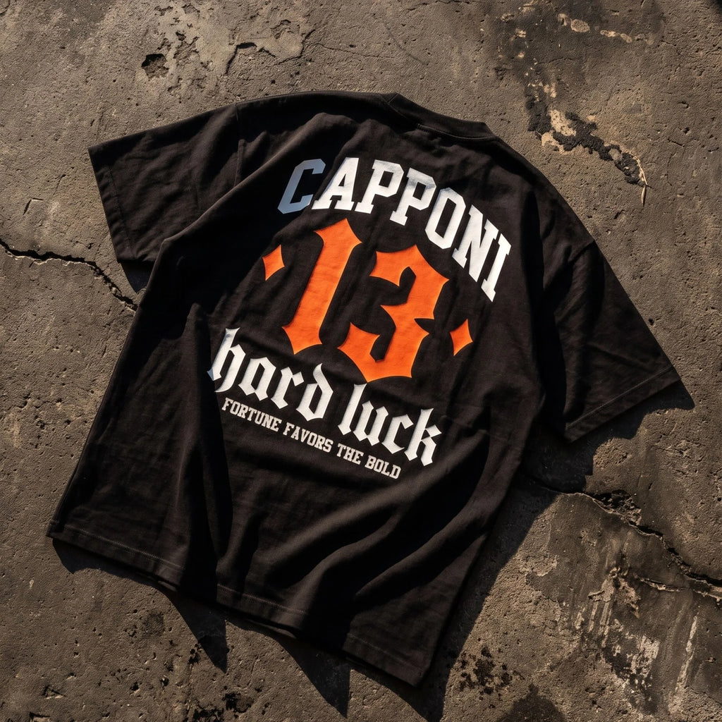 HARD LUCK BLACK T-SHIRT