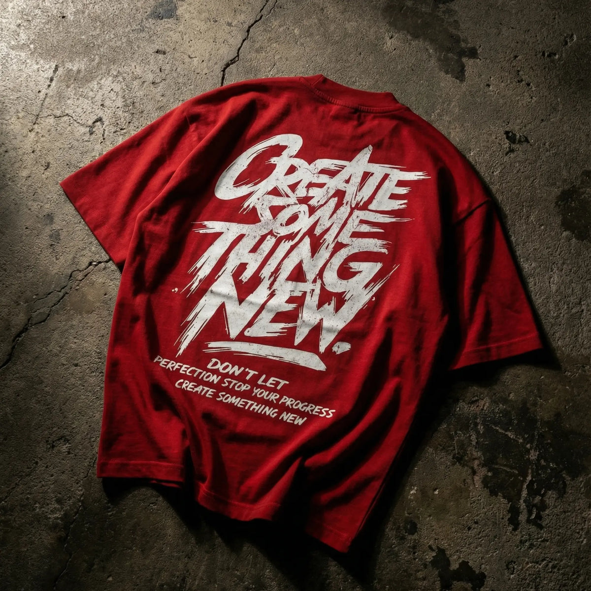 CREATE SOMETHING NEW RED