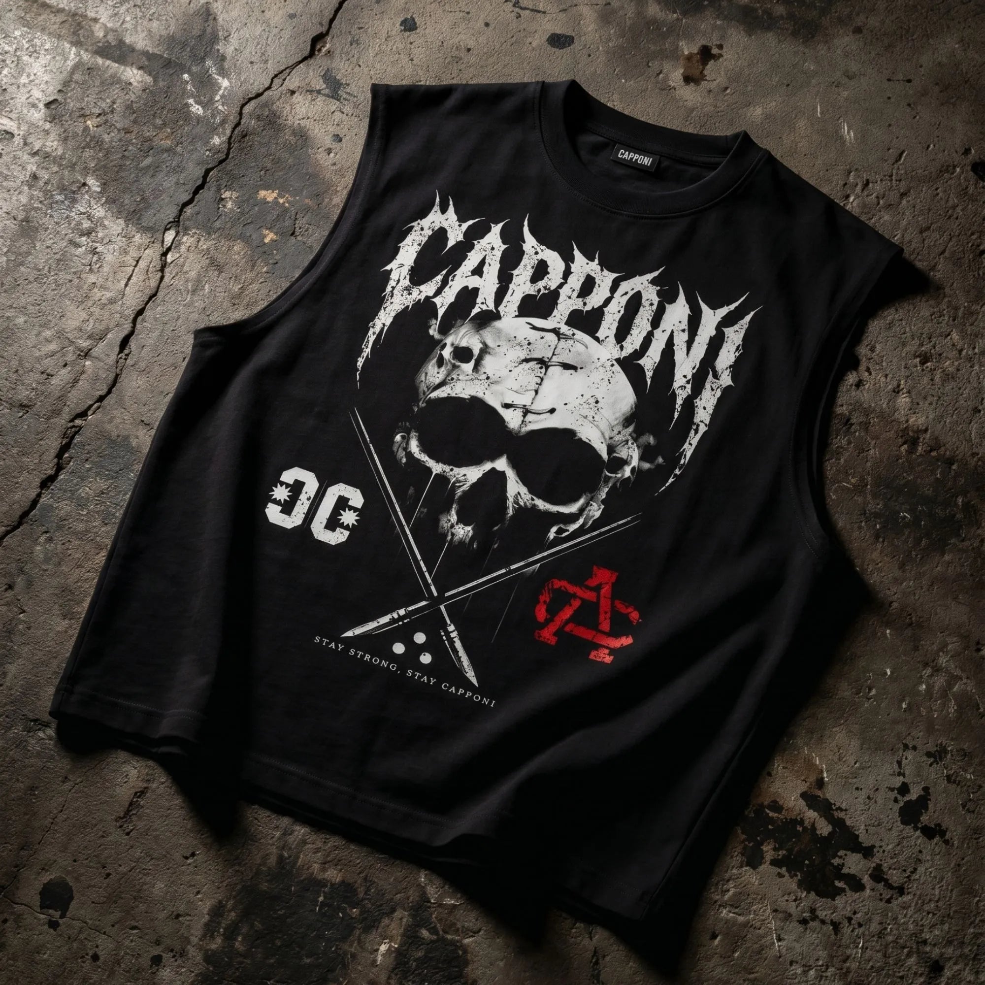 BLACK CALAVERA TIRANTES