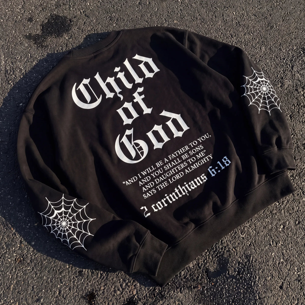 CHILD OF GOD LONGSLEEVE BLACK