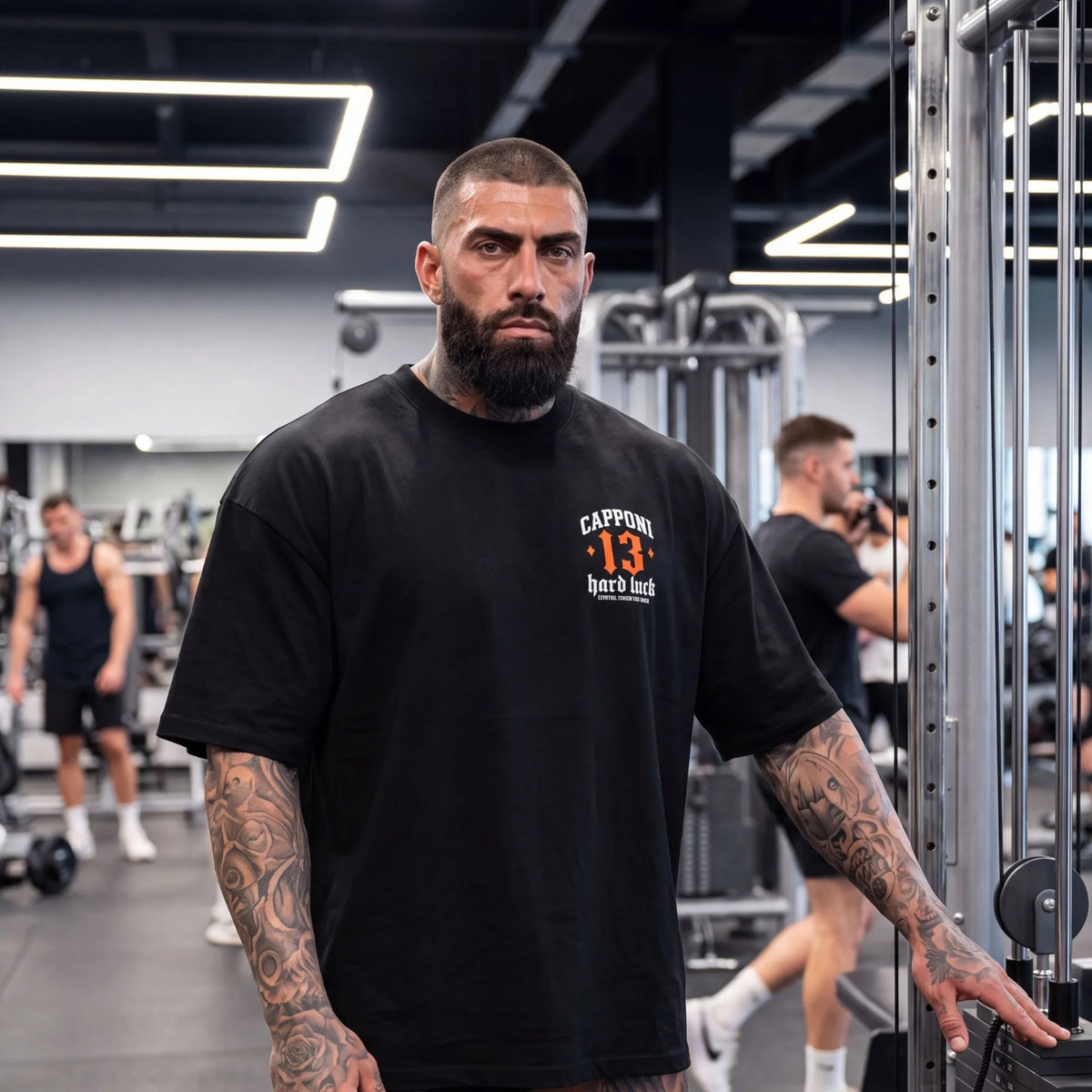 HARD LUCK BLACK T-SHIRT