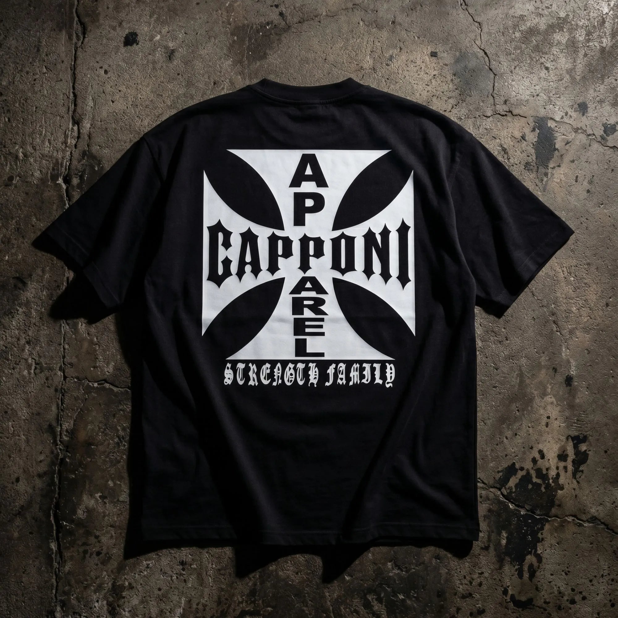 CAMISETA CRUZ NEGRA