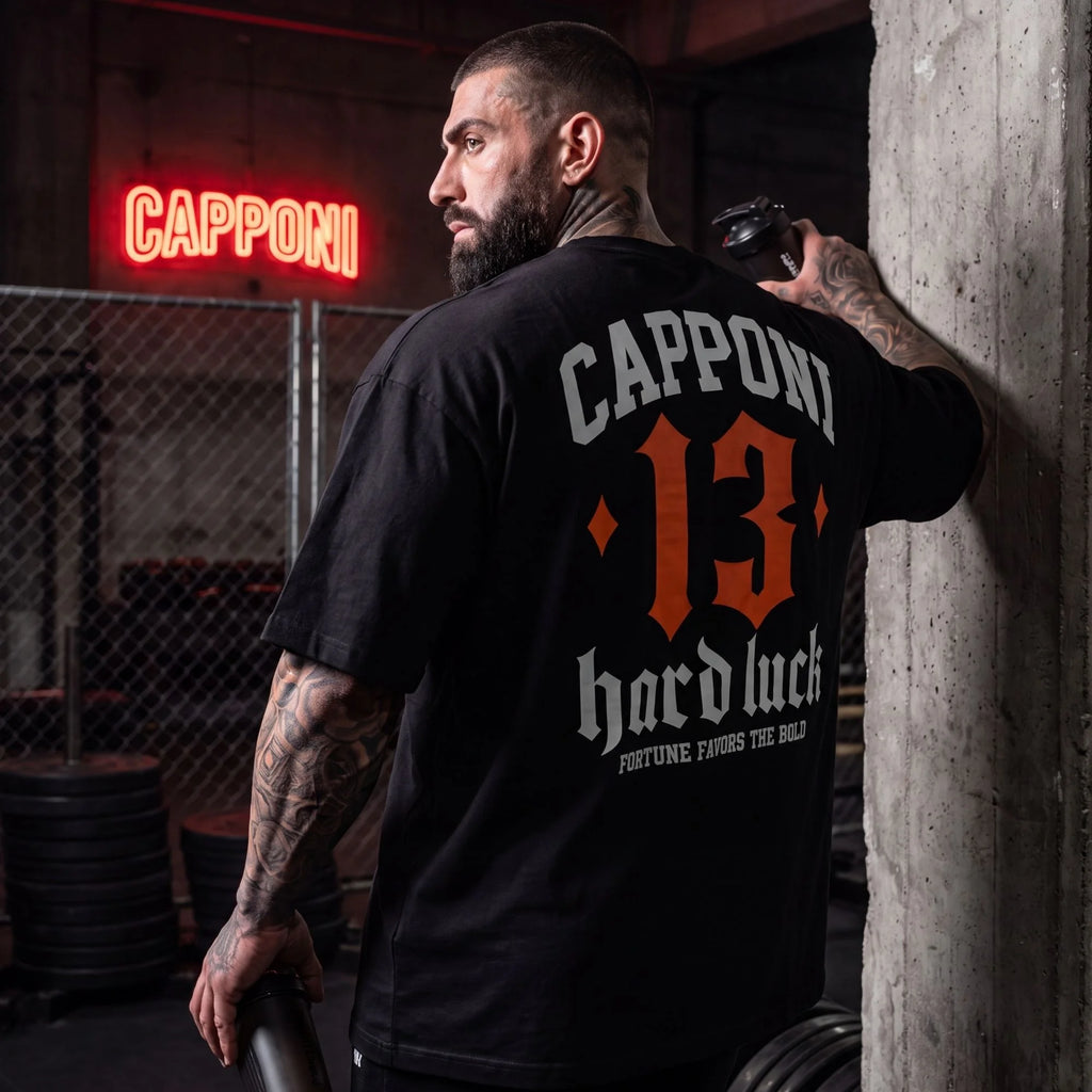 HARD LUCK BLACK T-SHIRT