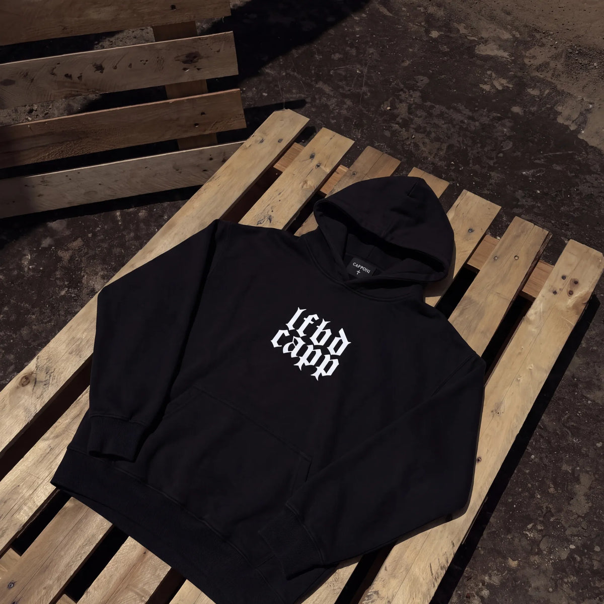 LFBD CAPP HOODIE BLACK