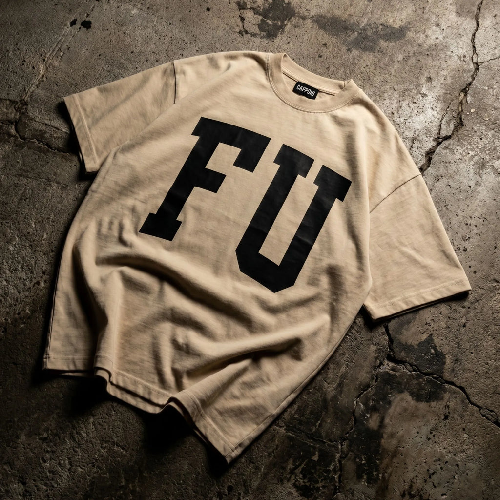 Fuck U Beige T-Shirt