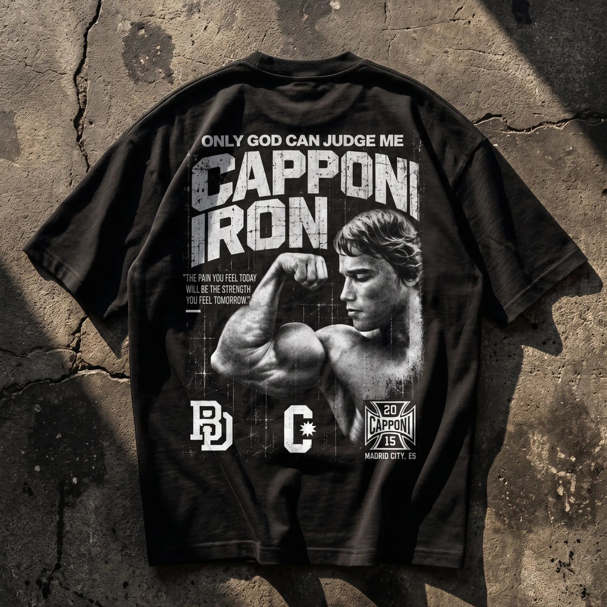 IRON JUDGE T-SHIRT BLACK