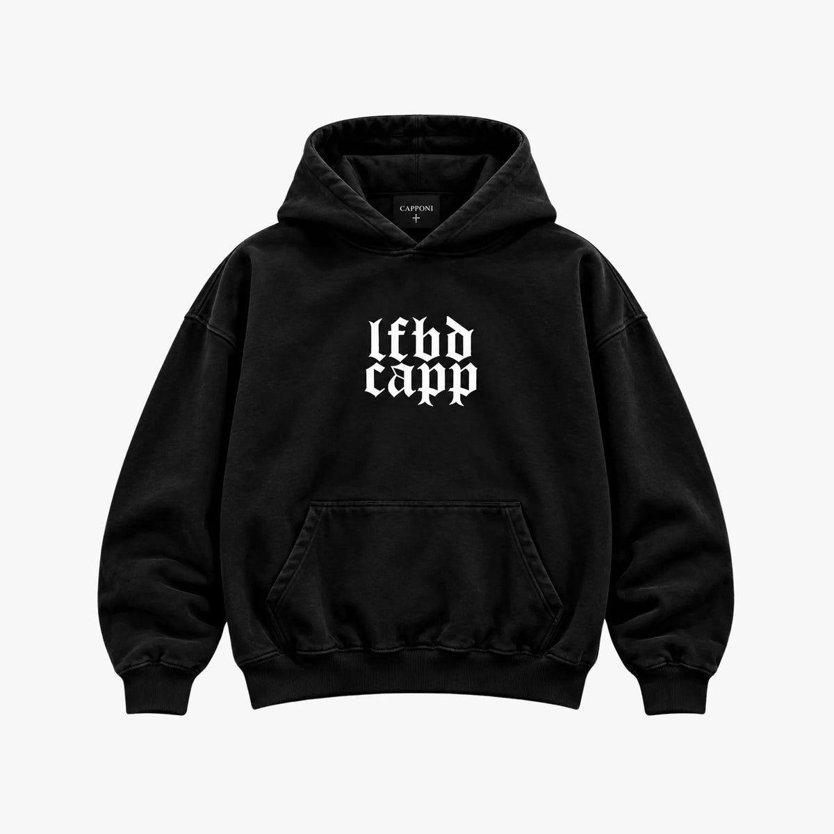 LFBD CAPP HOODIE BLACK