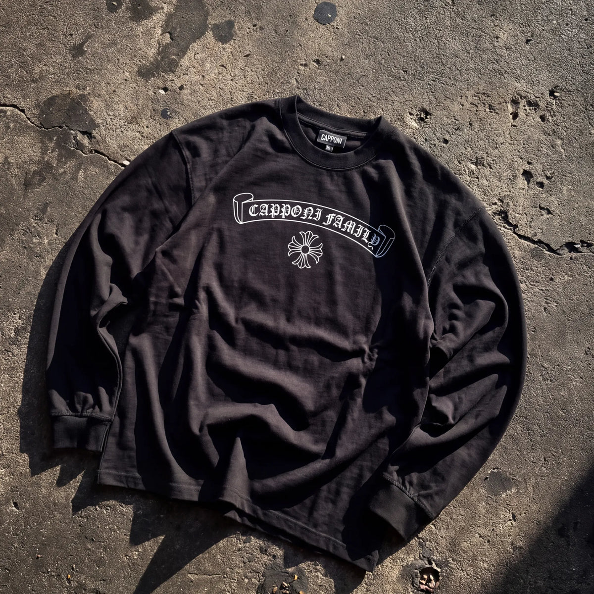 CAPPONI FAMILY LONGSLEEVE BLACK