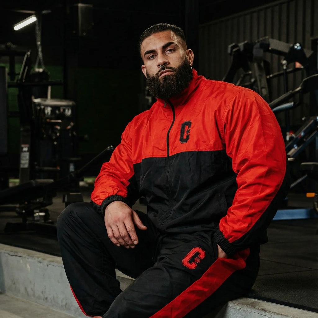 BREAK TRACKSUIT RED