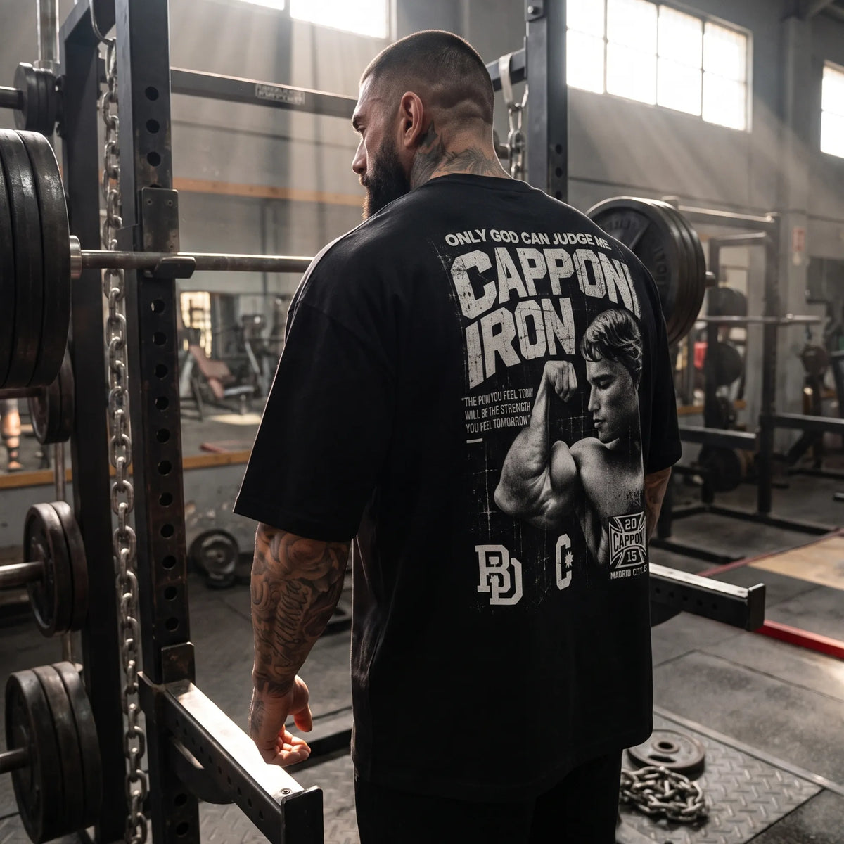 IRON JUDGE T-SHIRT BLACK