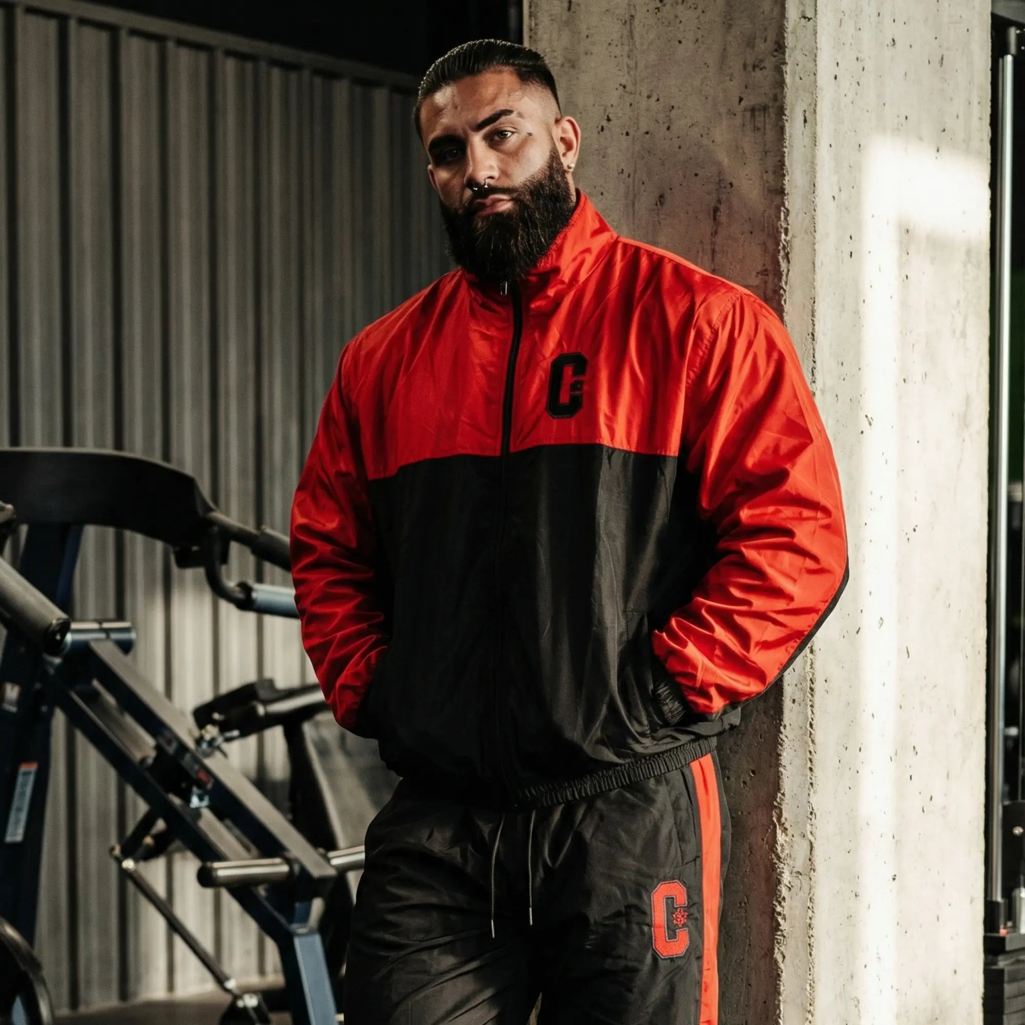 BREAK TRACKSUIT RED