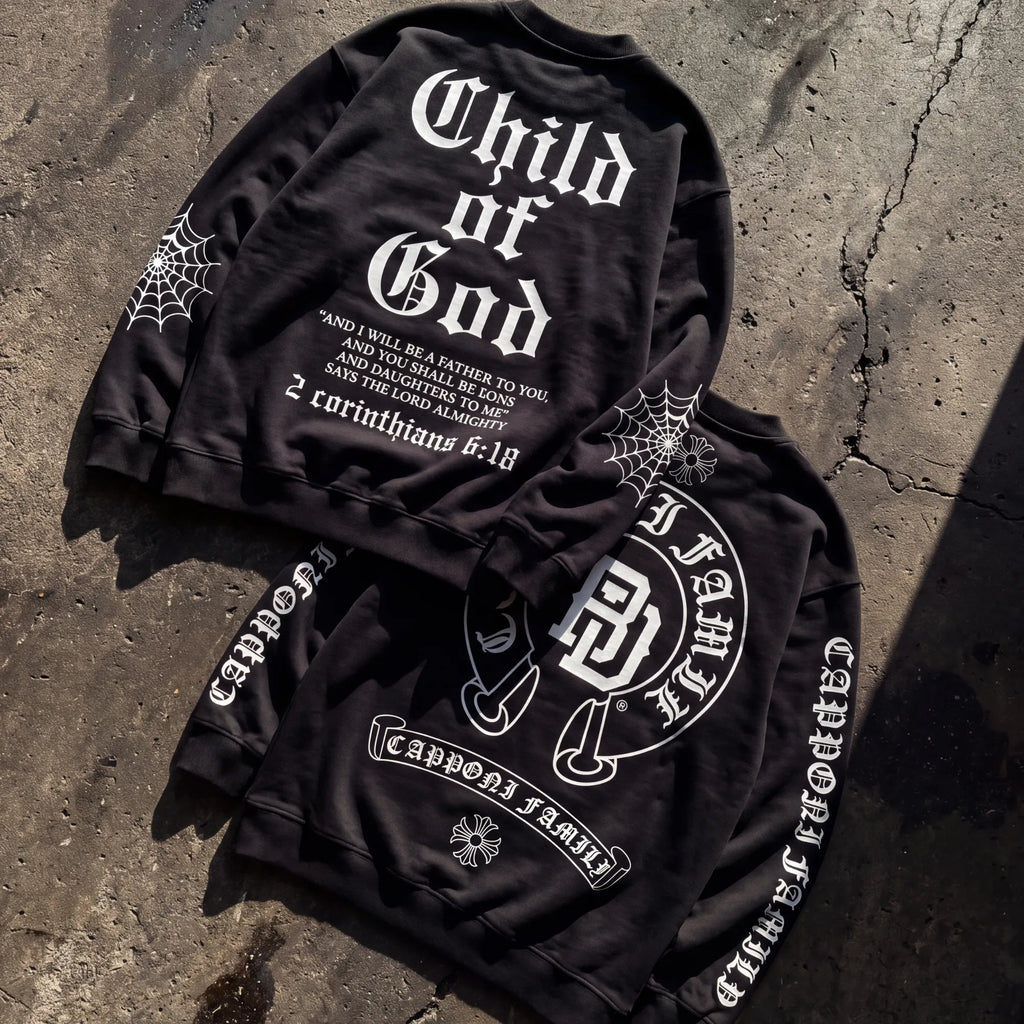CAPPONI FAMILY LONGSLEEVE BLACK