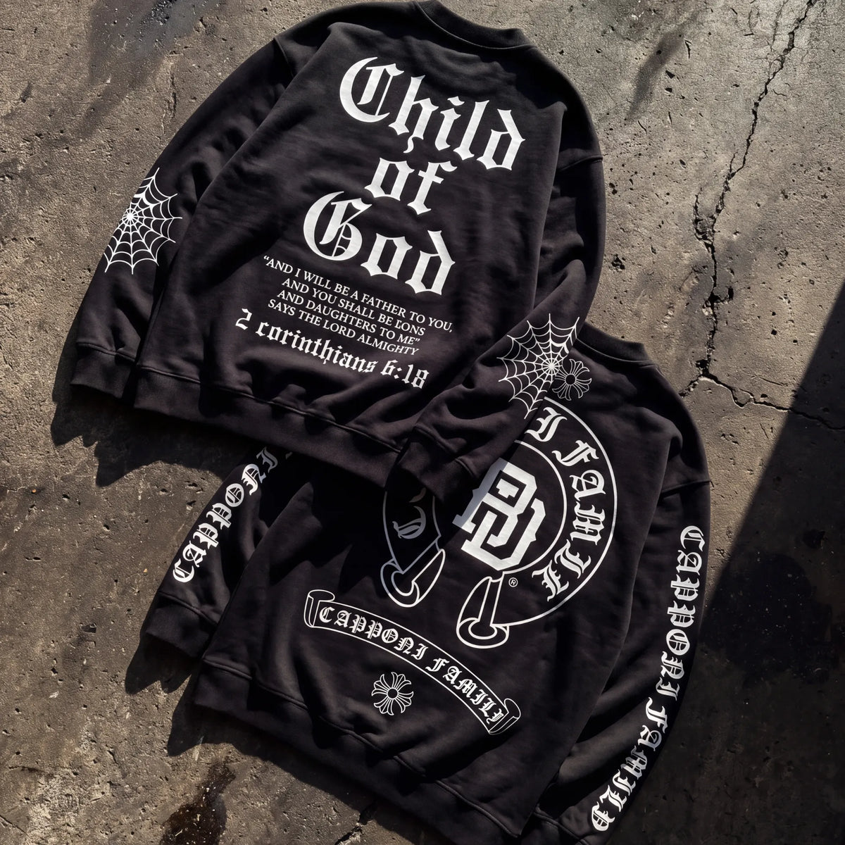 CAPPONI FAMILY LONGSLEEVE BLACK