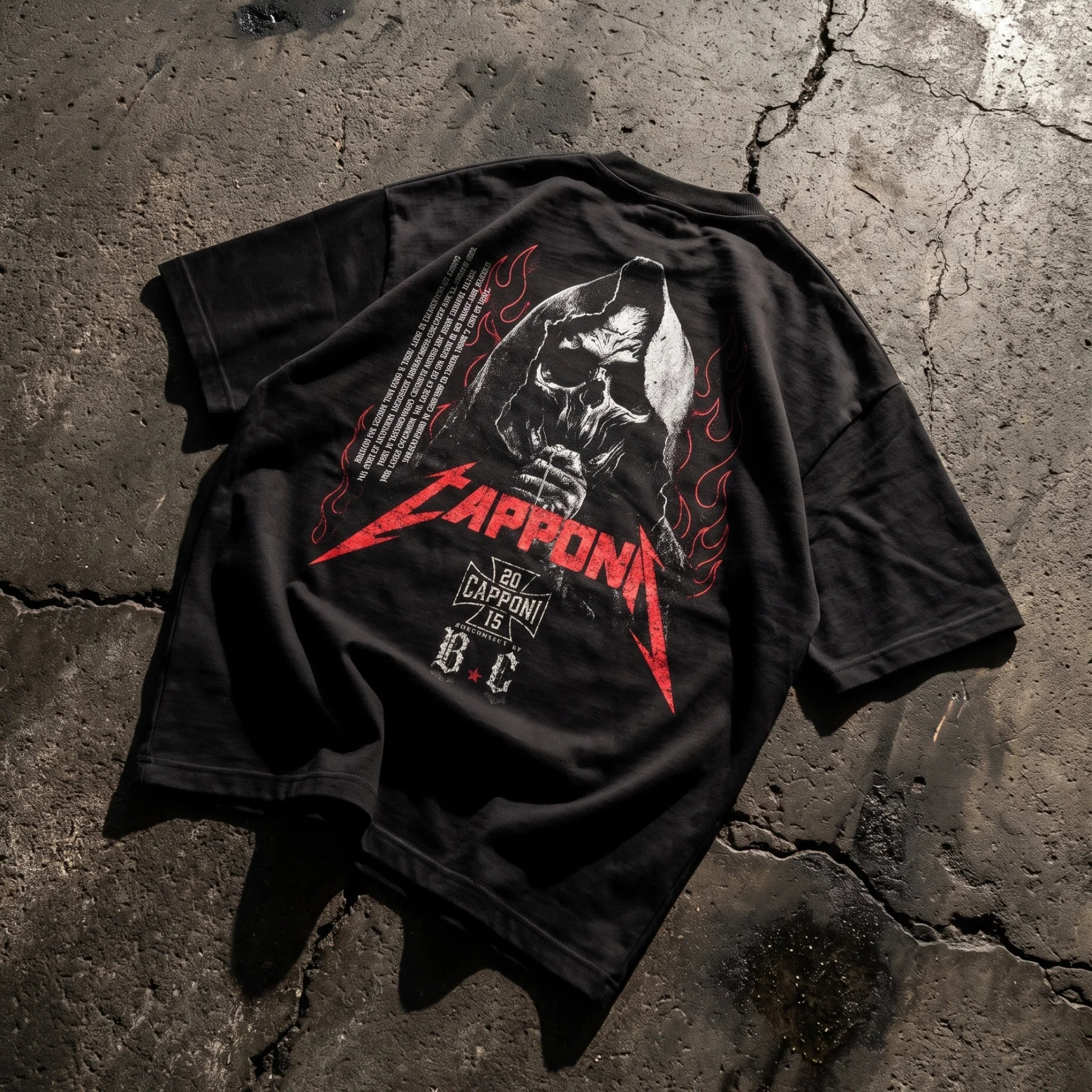 RIPPER BLACK T-SHIRT