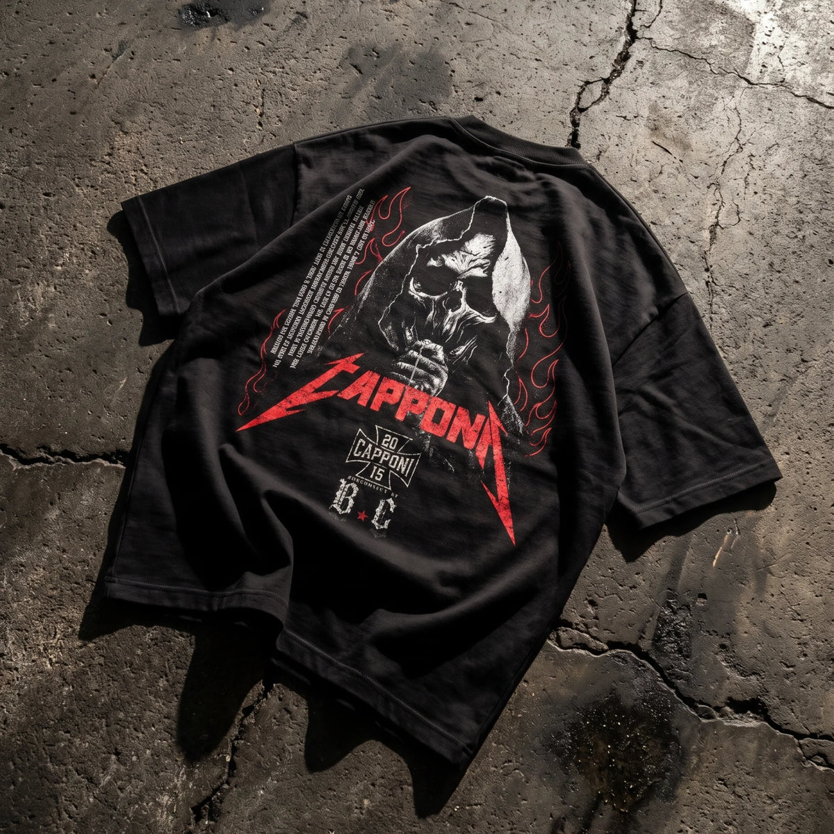 RIPPER BLACK T-SHIRT