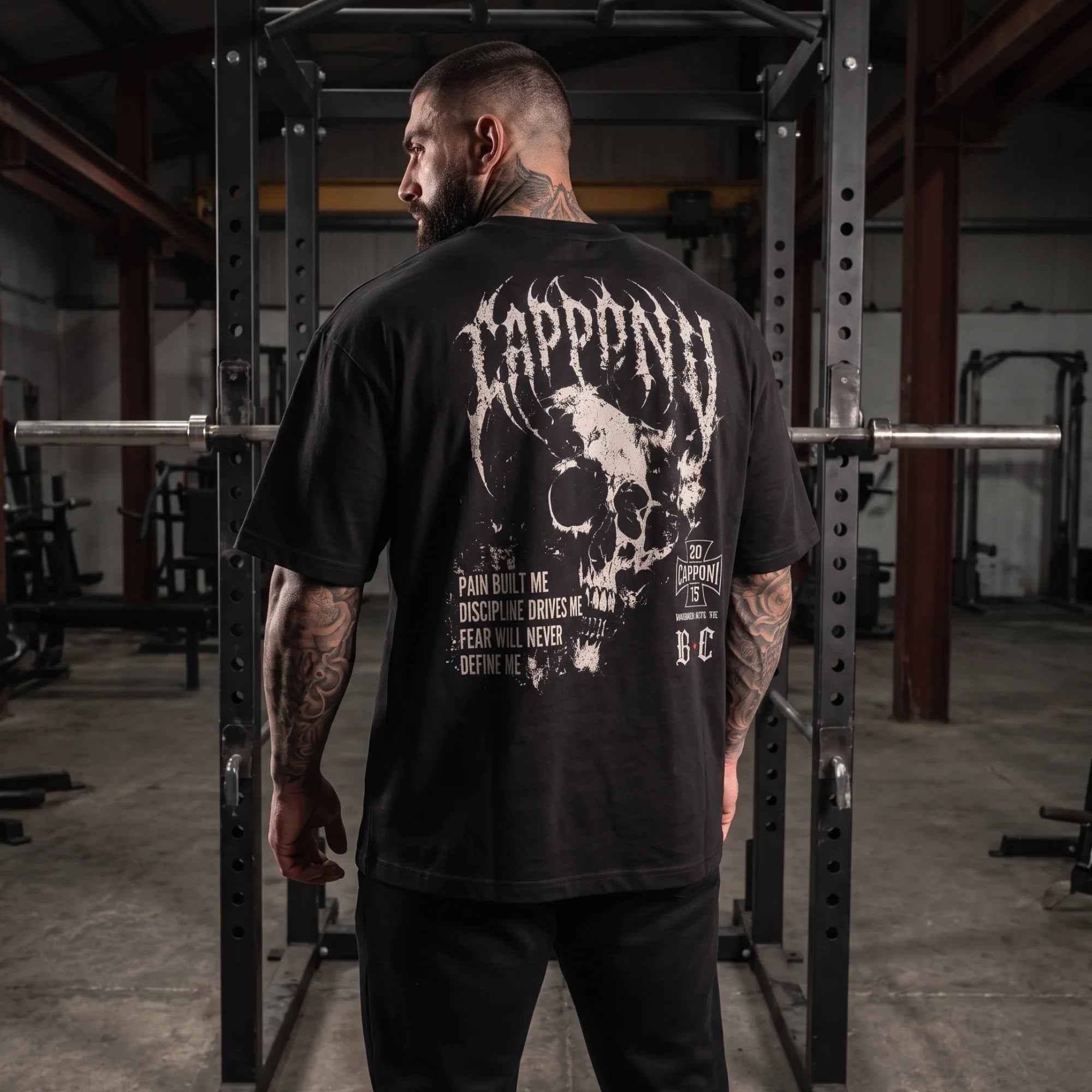 SMOKE SKULL 2 T-SHIRT