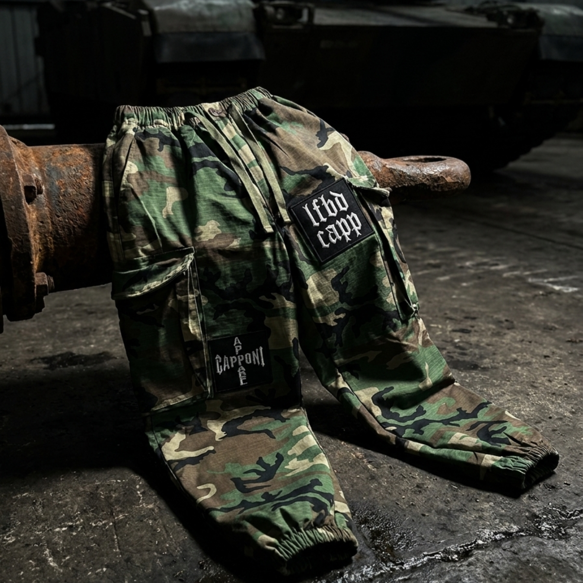 IRON ARMY CARGO PANT CAMO