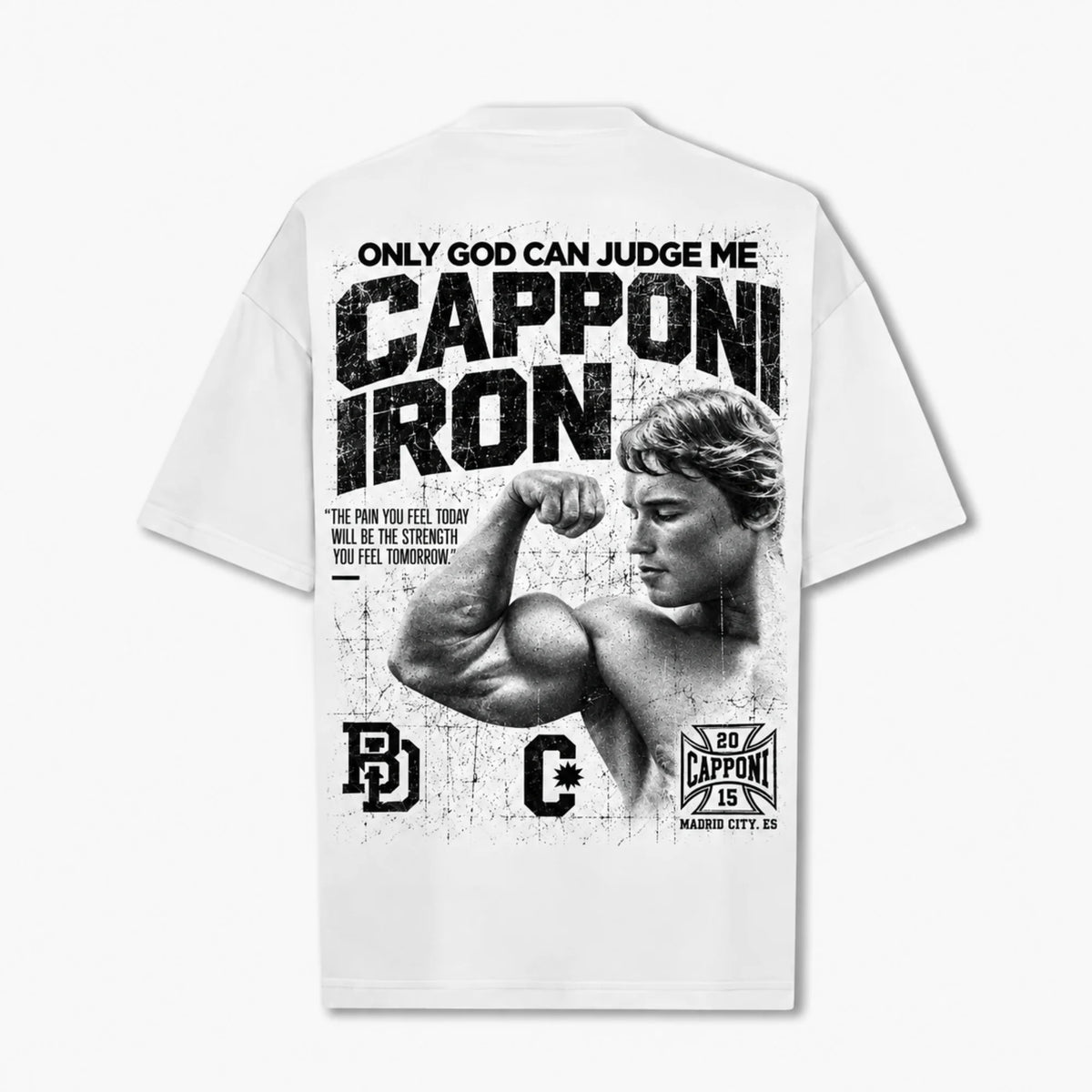 IRON JUDGE T-SHIRT WHITE