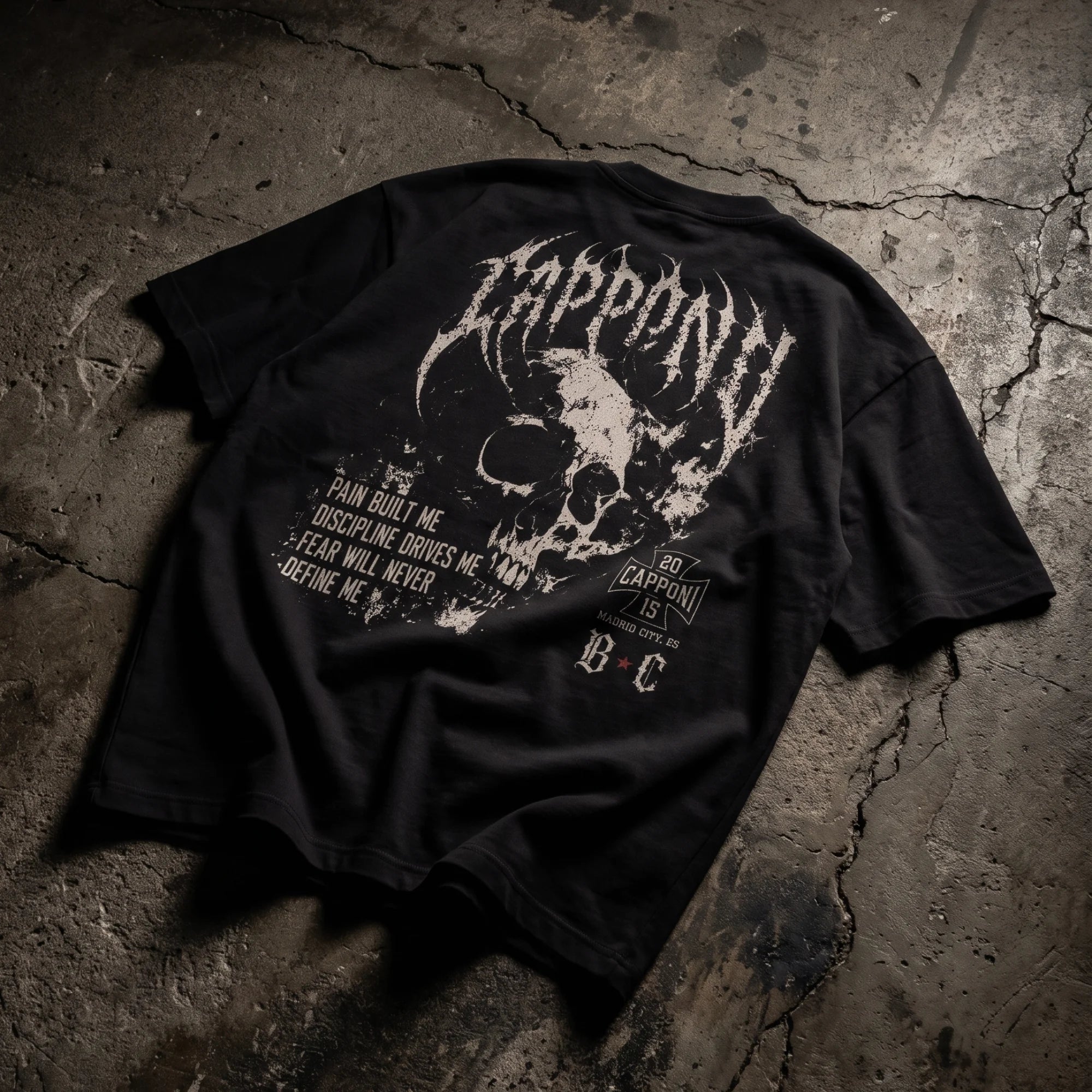 SMOKE SKULL 2 T-SHIRT