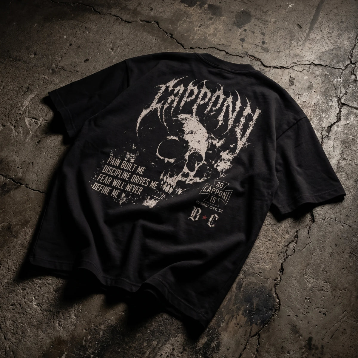 SMOKE SKULL 2 T-SHIRT