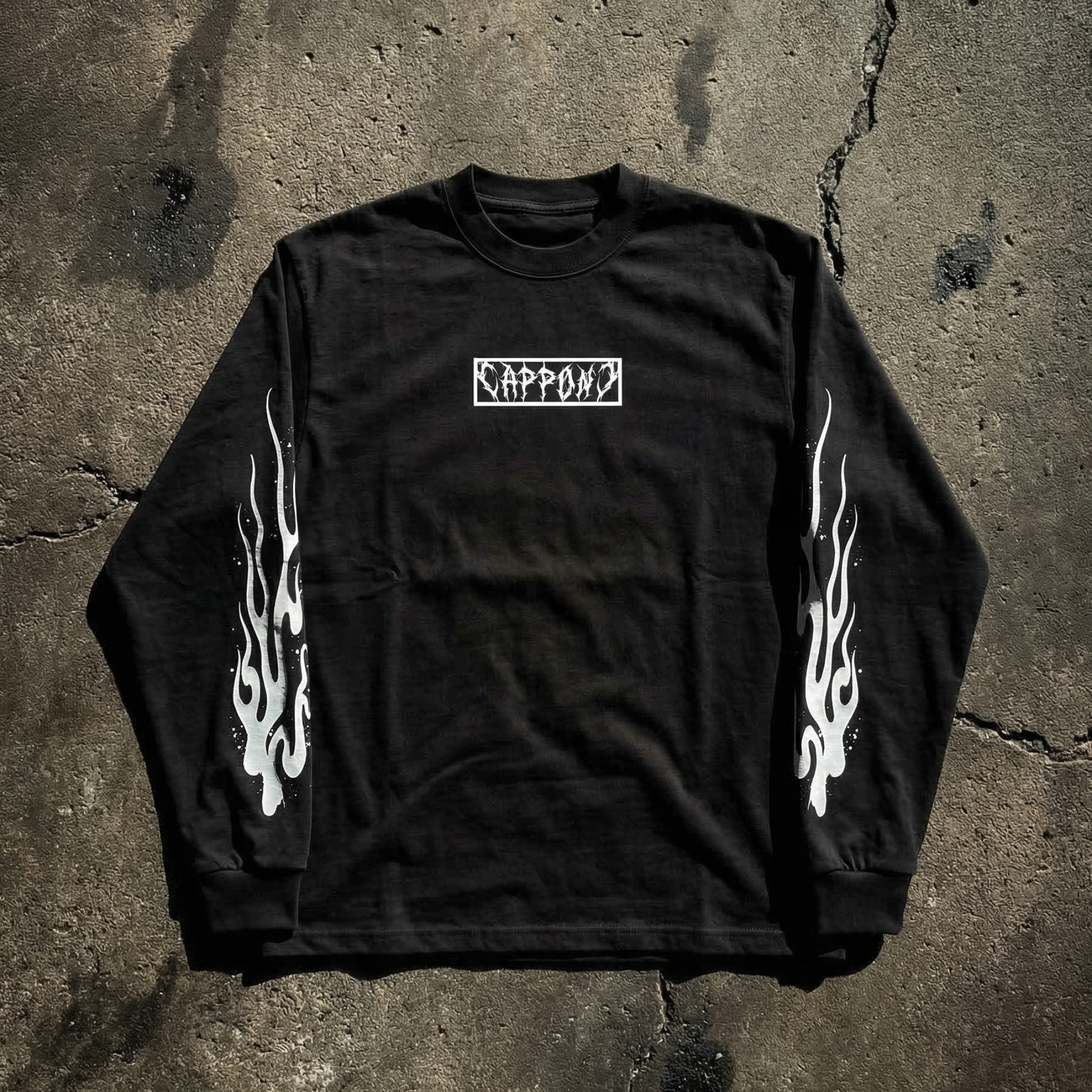GHOST RIDER LONGSLEEVE BLACK