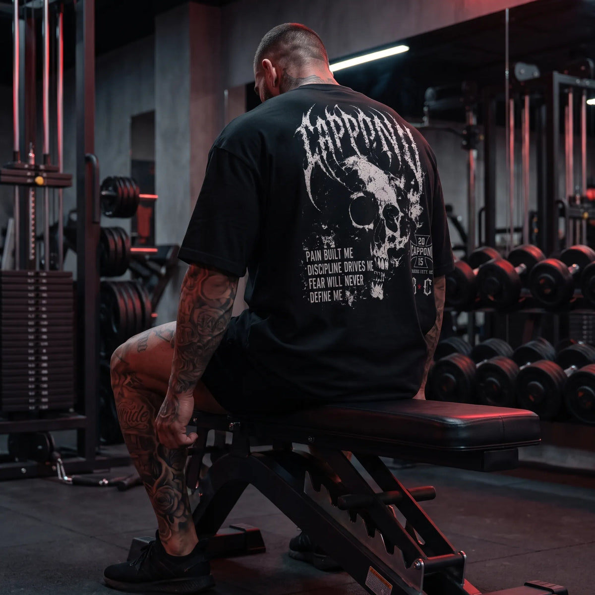 SMOKE SKULL 2 T-SHIRT