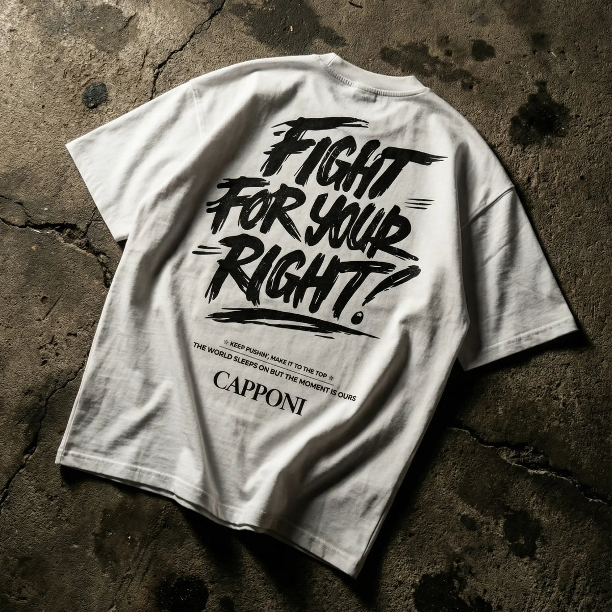 FIGHT FOR YOUR RIGHT WHITE