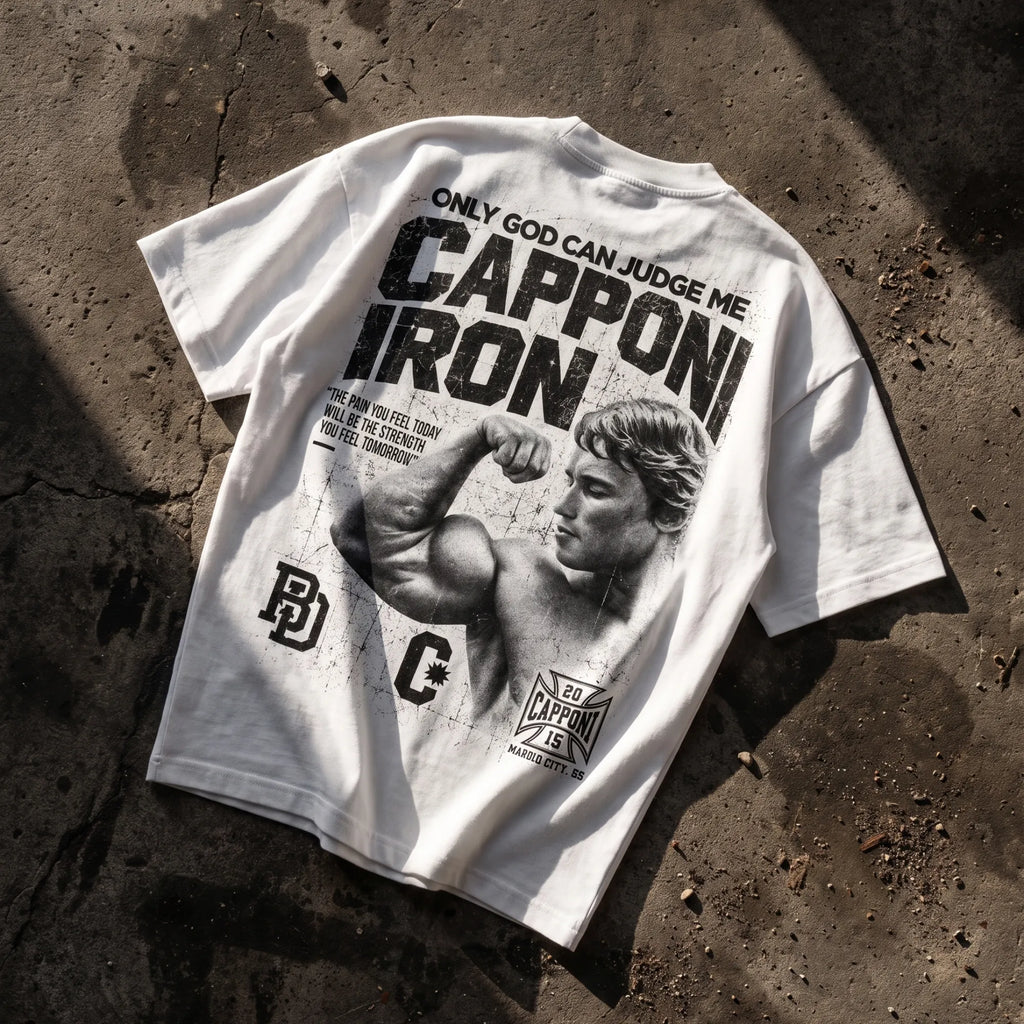 IRON JUDGE T-SHIRT WHITE