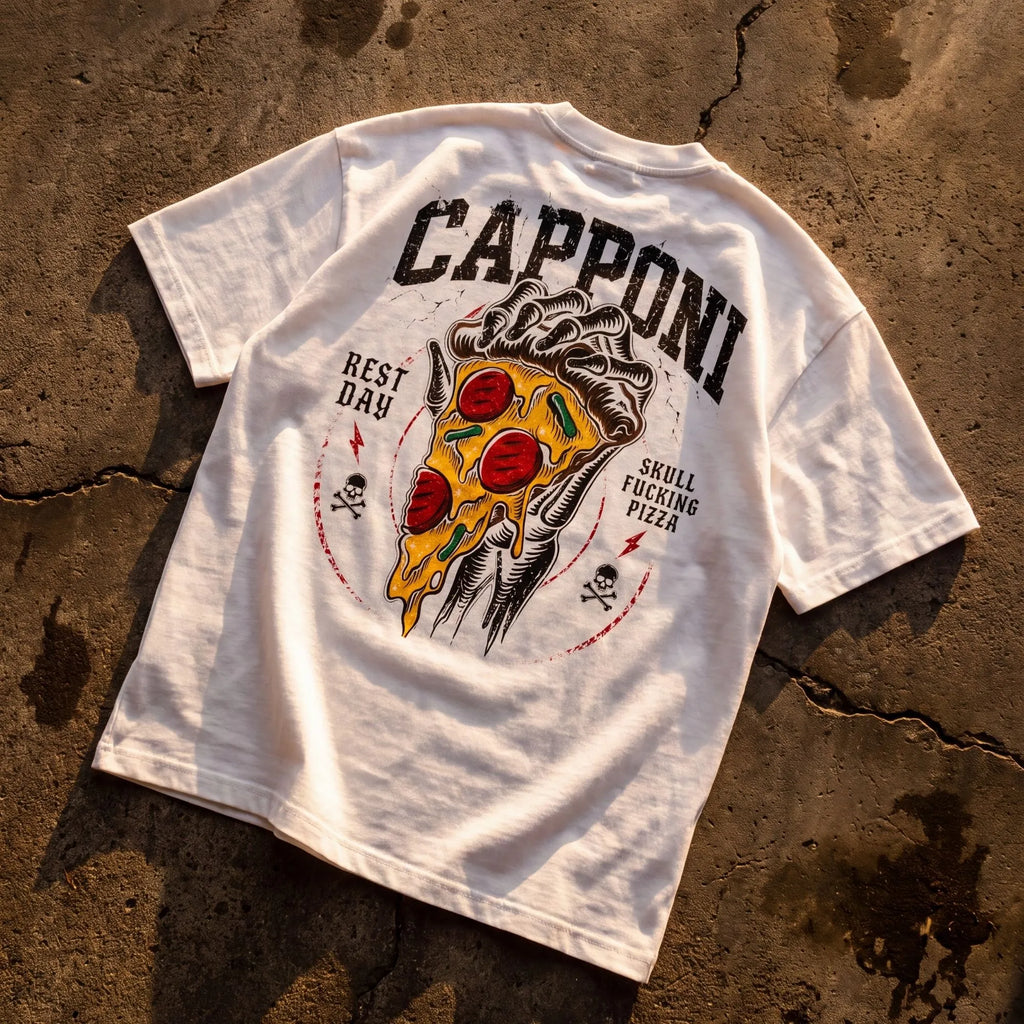 REST DAY WHITE T-SHIRT