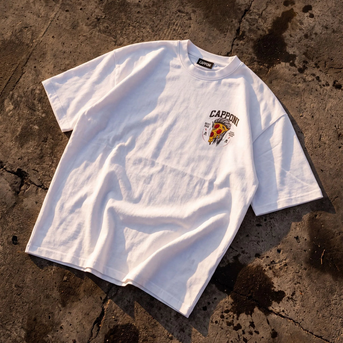 REST DAY WHITE T-SHIRT