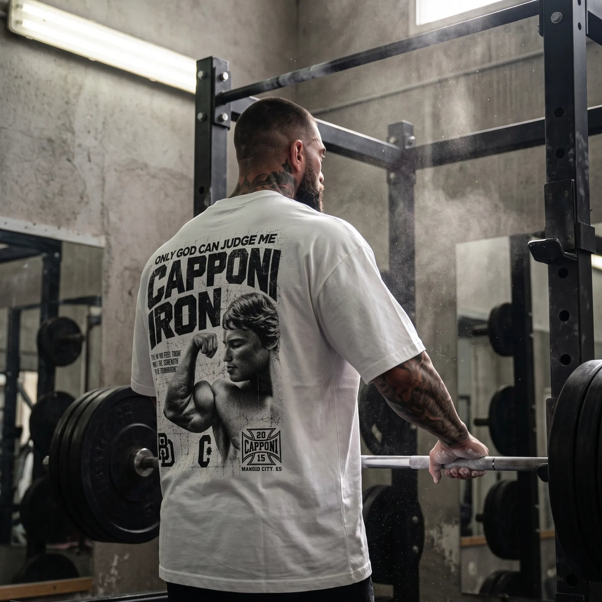 IRON JUDGE T-SHIRT WHITE