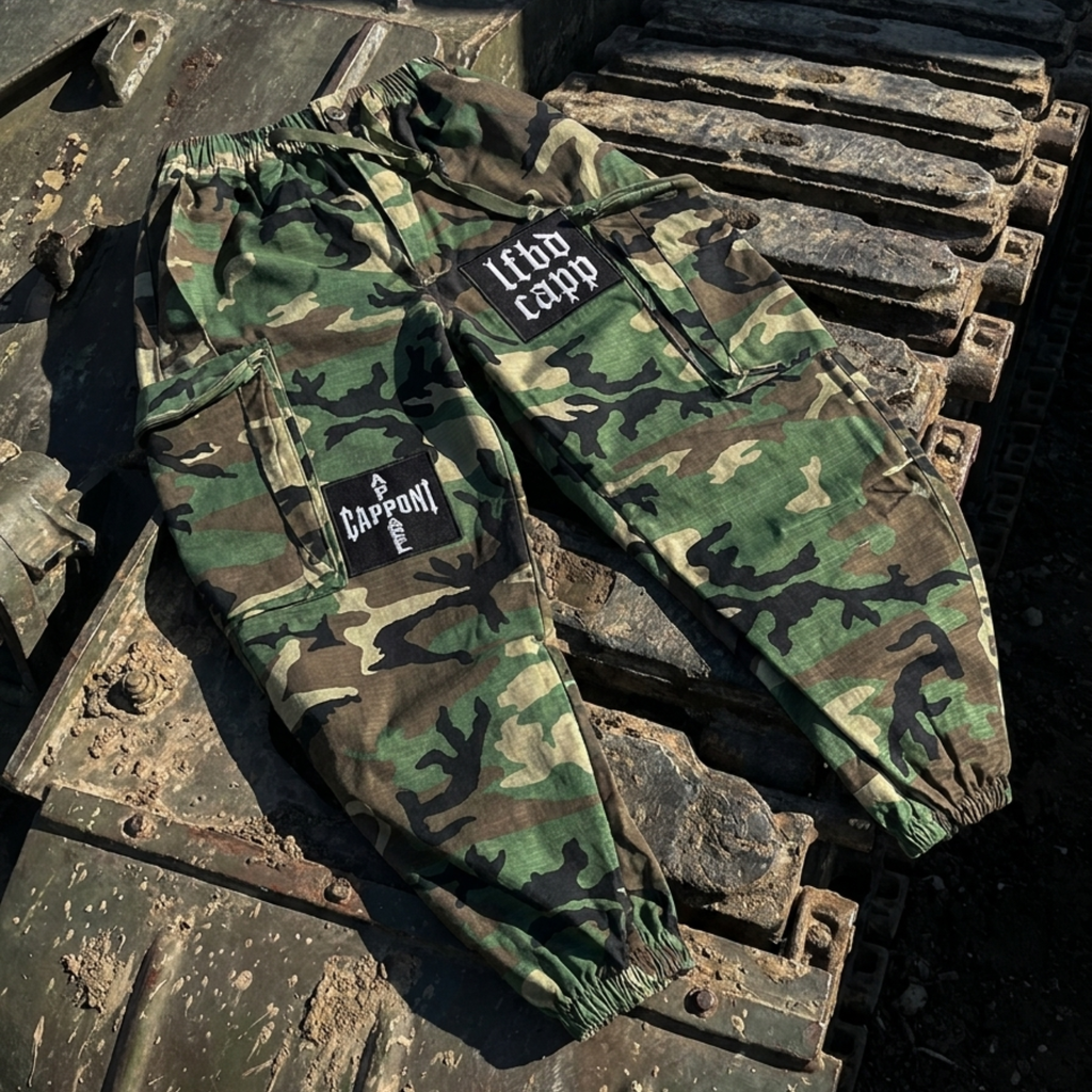 IRON ARMY CARGO PANT CAMO