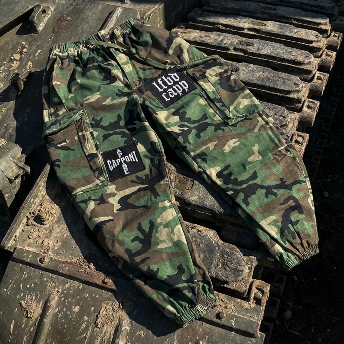 IRON ARMY CARGO PANT CAMO