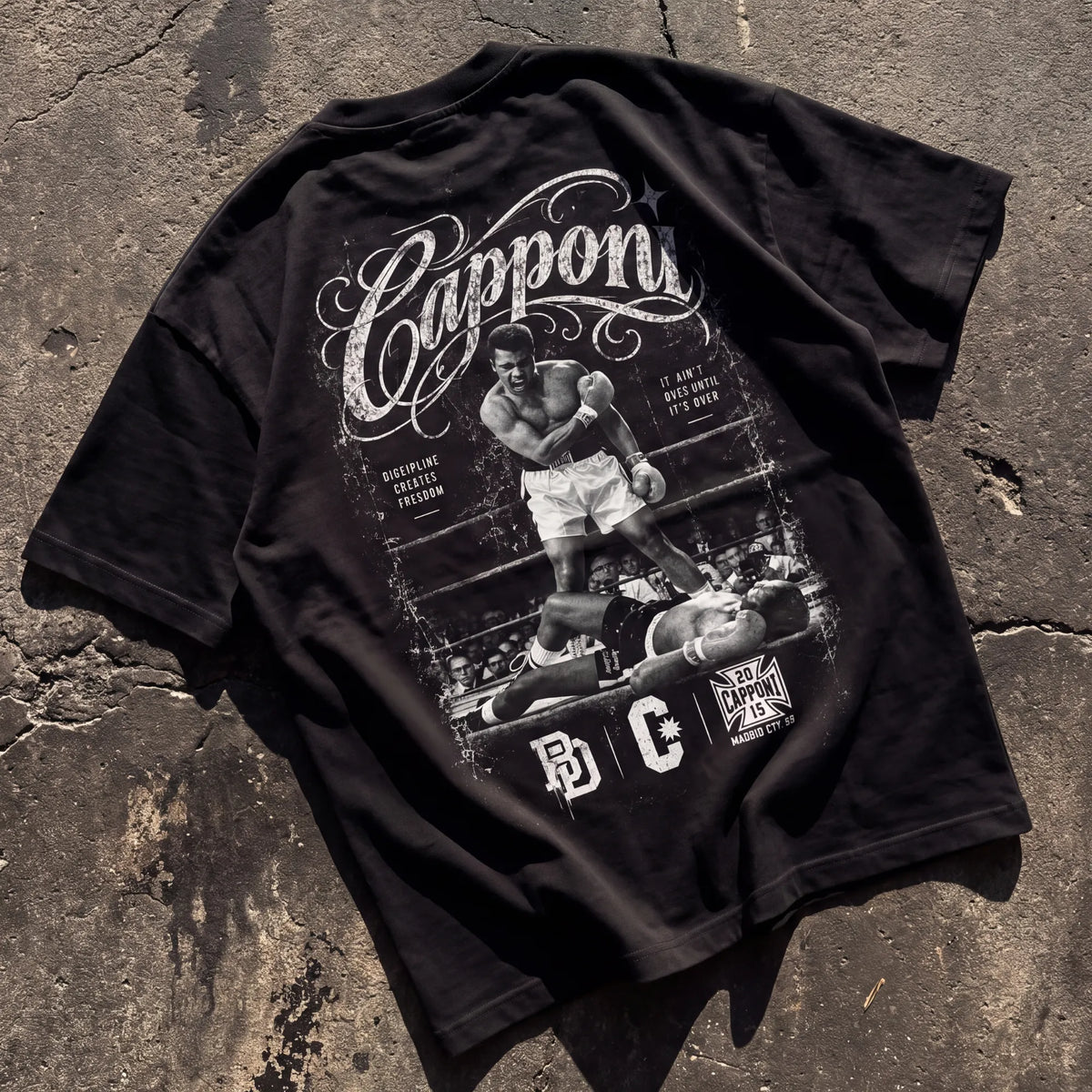 IT AIN'T OVER T-SHIRT BLACK