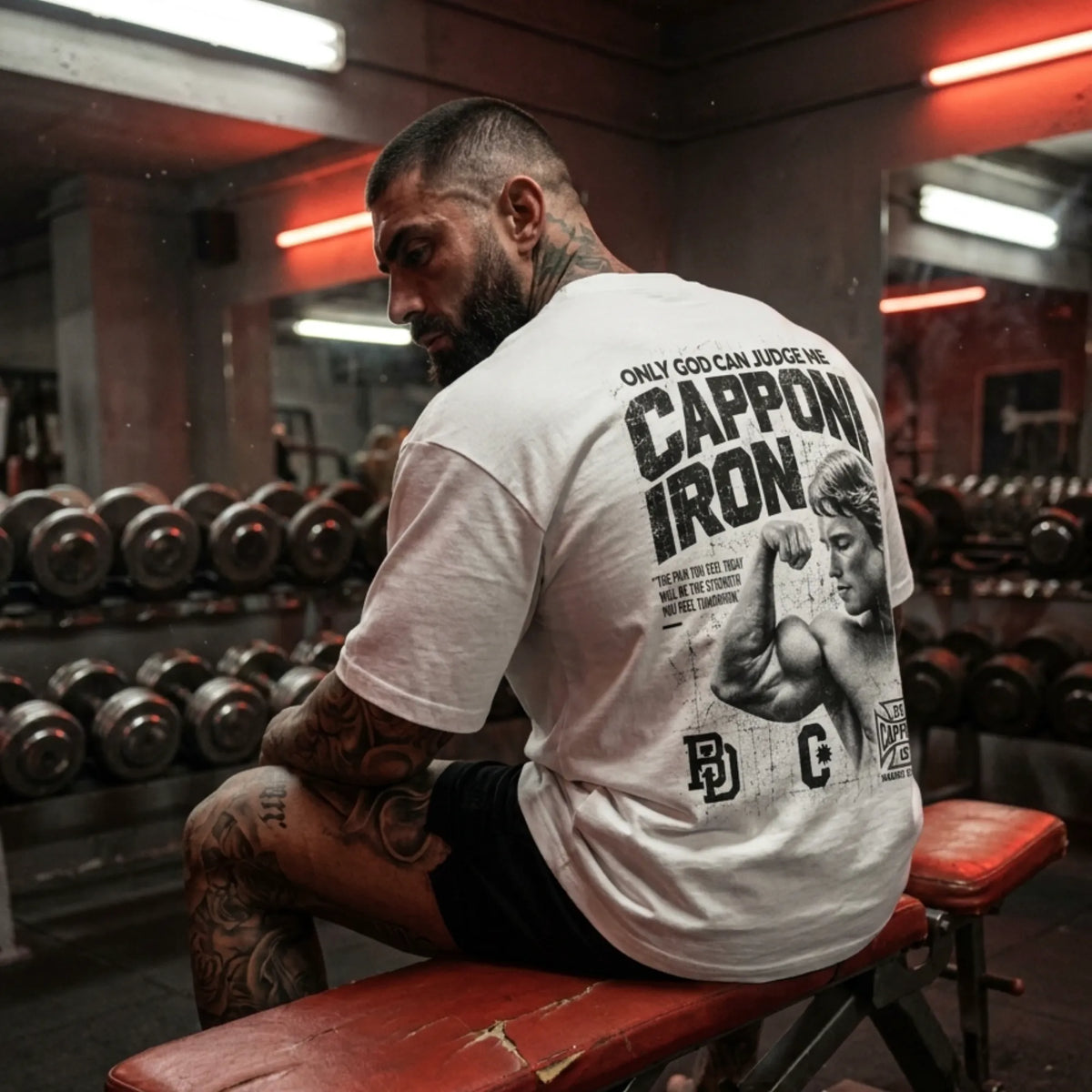 IRON JUDGE T-SHIRT WHITE