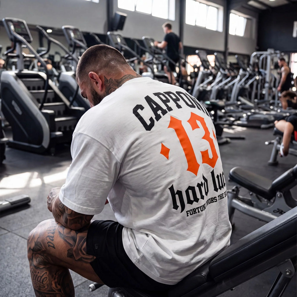 HARD LUCK WHITE T-SHIRT