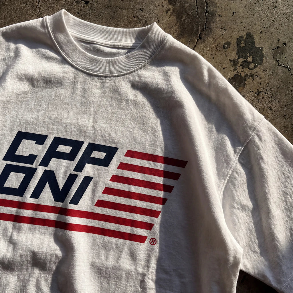 CPPONI RACING T-SHIRT WHITE