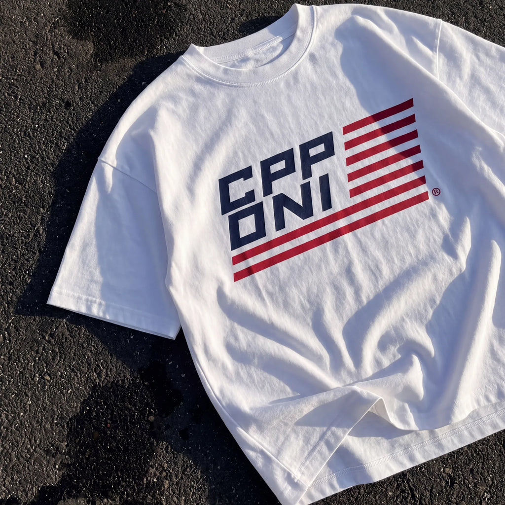 CPPONI RACING T-SHIRT WHITE