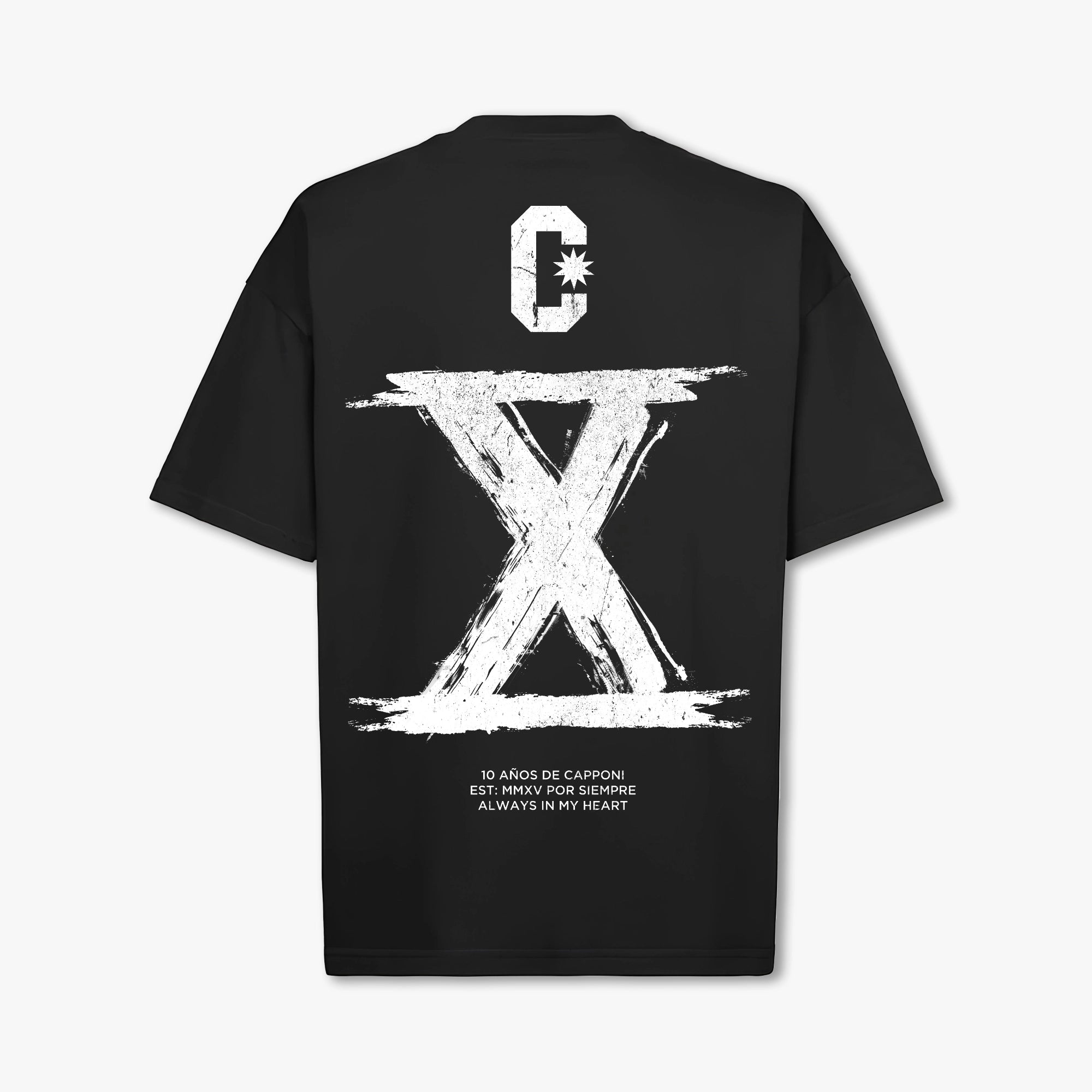 X ANIVERSARY BLACK SHIRT