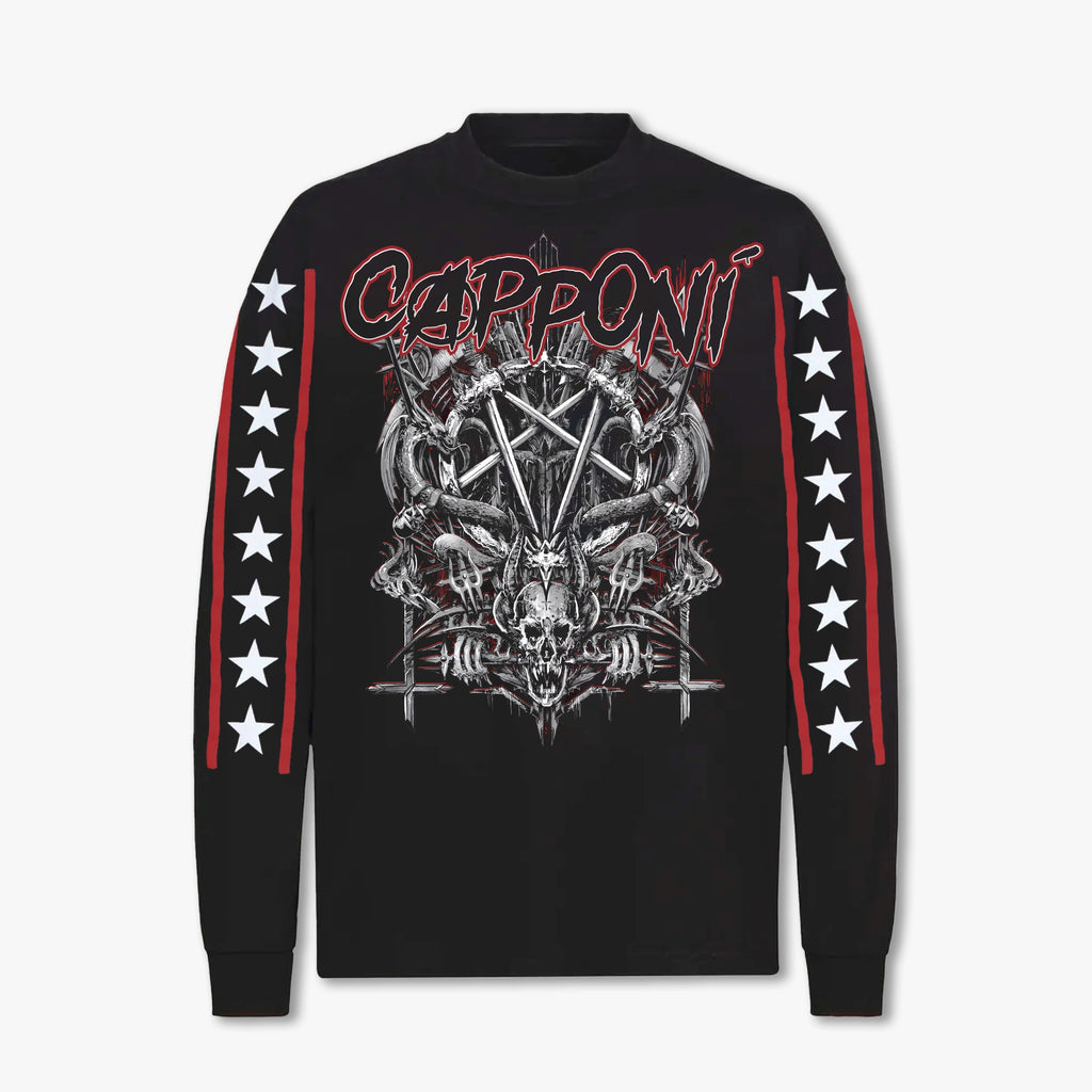 STARS AND STRAPS LONG SHIRT