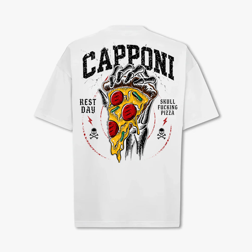 REST DAY WHITE T-SHIRT